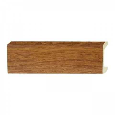 YES MOULDING ไม้บัวล่าง PL002-20 3ม. สีไม้สักทอง 15/กล่อง แบรนด์ Yes Moulding - ตกแต่ง ราคา 320 บาท