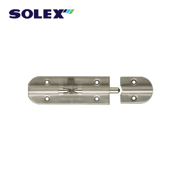 SOLEX กลอนแสตนเลส SS (แผง)- แพ็คคู่ 4นิ้ว - ภาพที่ 4