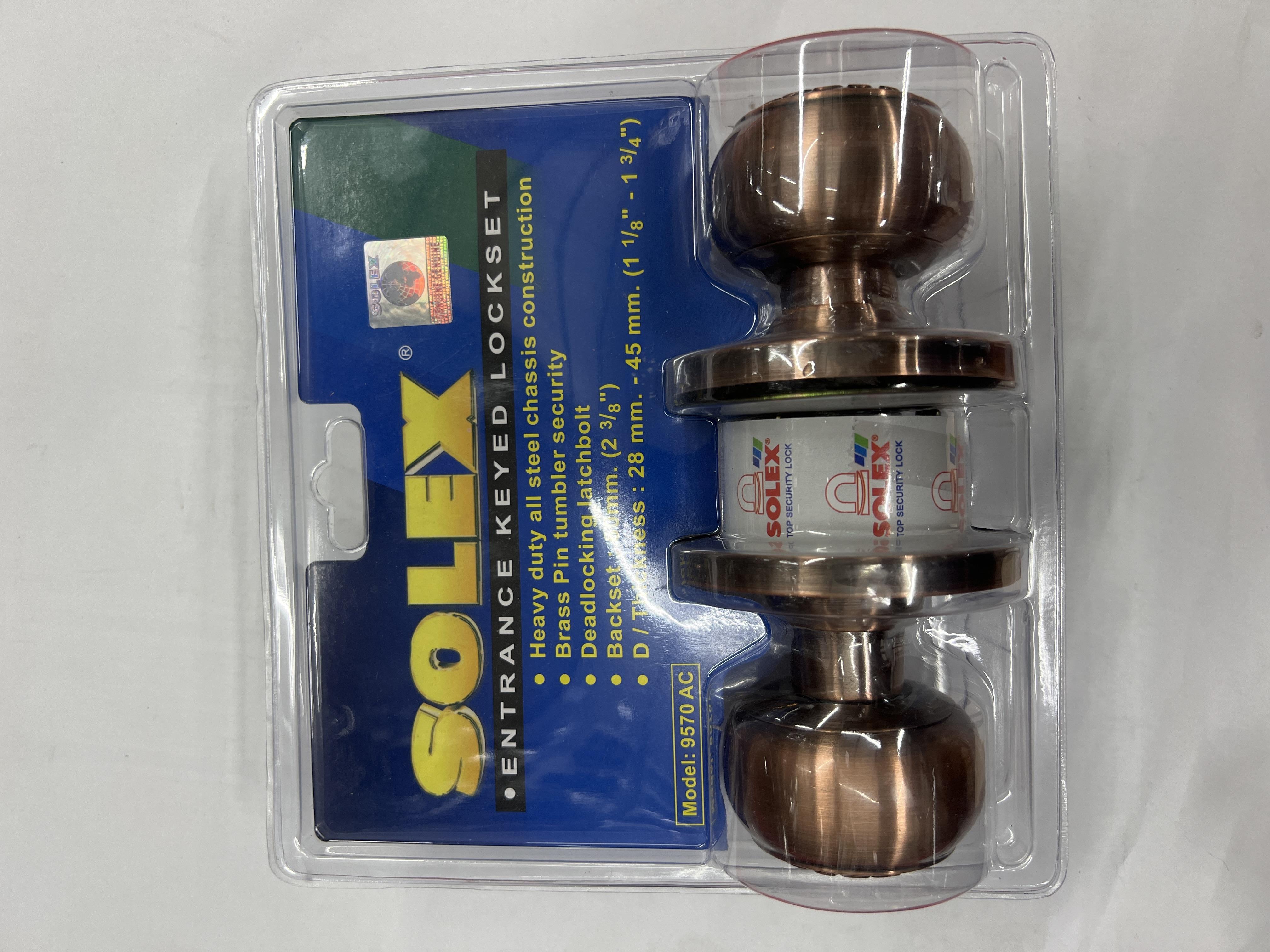 SOLEX ลูกบิด (แผง) 9100 AC แบรนด์ SOLEX - ตกแต่ง ราคา 515 บาท