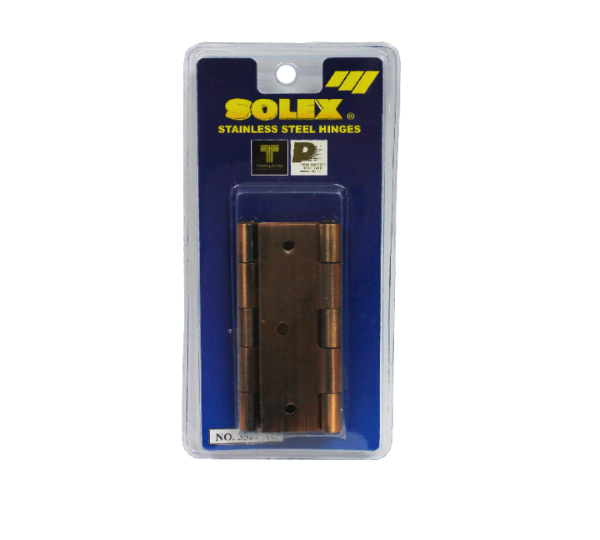 SOLEX บานพับแสตนเลส NO.3522AC (แพ็ค 3 Pcs.) แผง - ภาพที่ 3