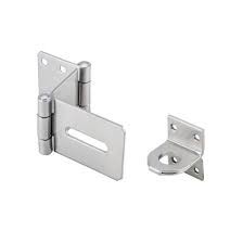 HAFELE สายยู 3ตอน โครเมียม DOU.FOLDS STEEL HASP SILV. #482.01.876 - ภาพที่ 4