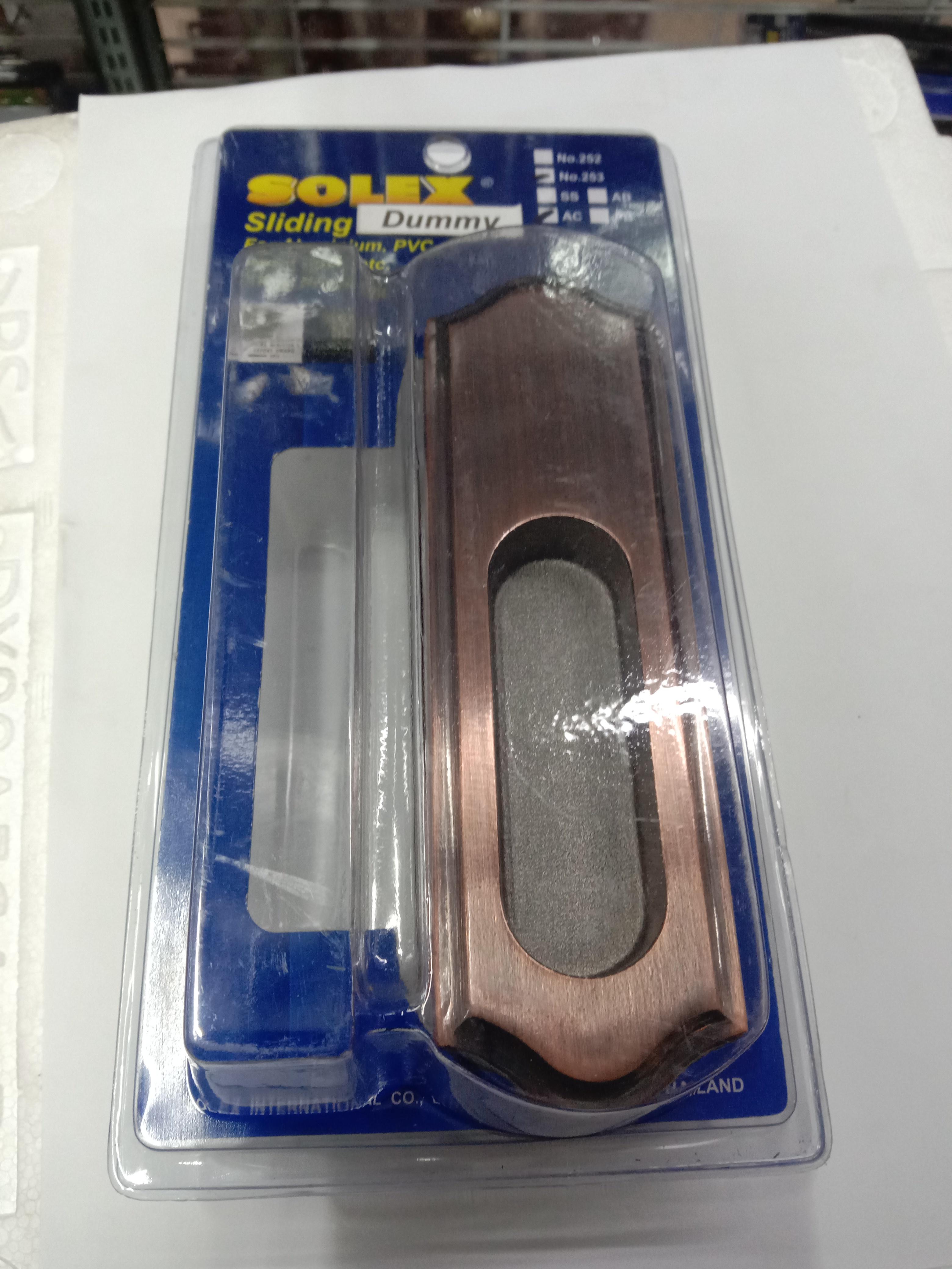 SOLEX กุญแจบานเลื่อน NO.253 AC-DUMMY แบรนด์ SOLEX - ตกแต่ง ราคา 270 บาท