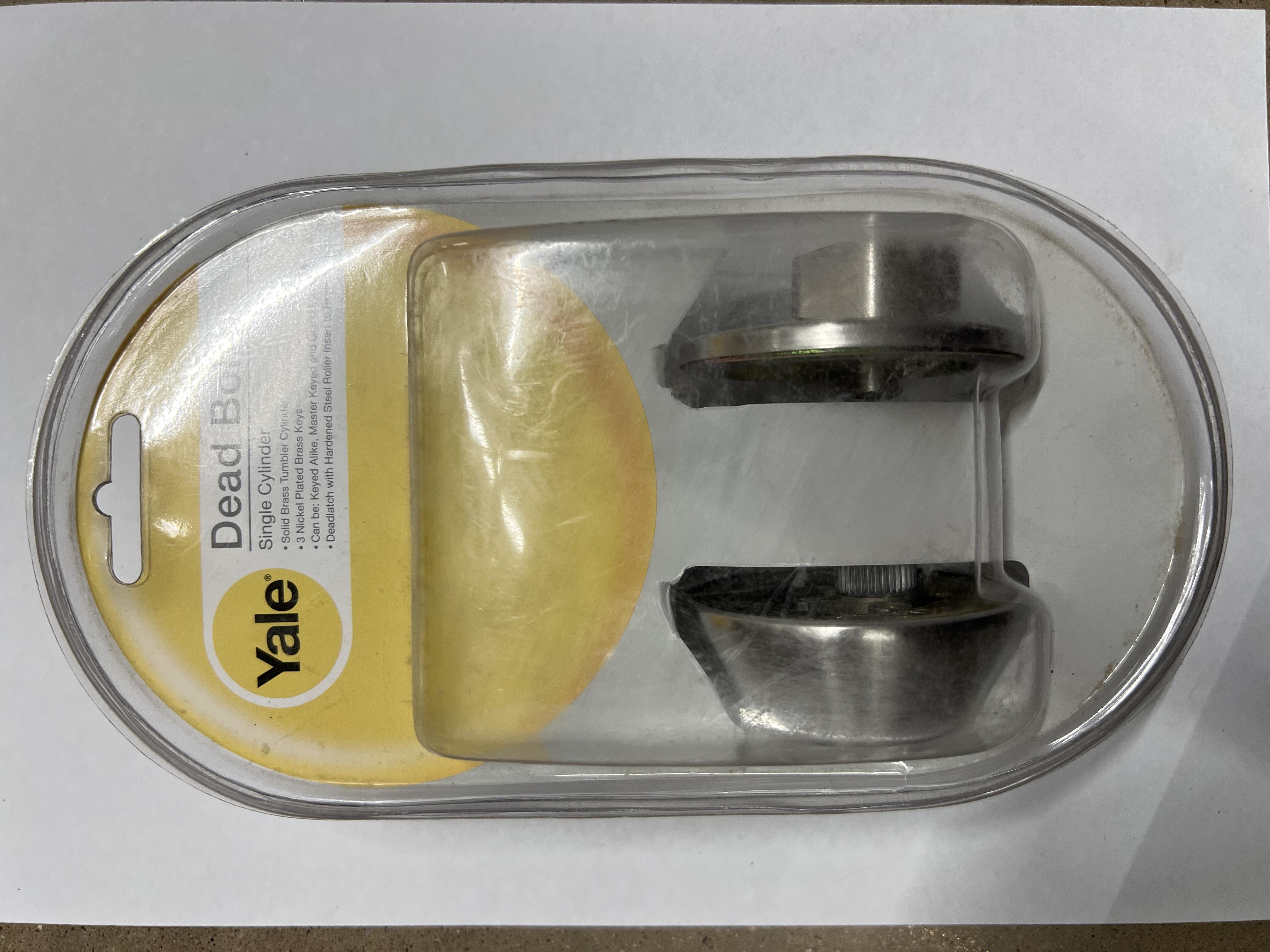 YALE กุญแจด้านเดียว 8111SS 81US32D แบรนด์ YALE - ตกแต่ง ราคา 335 บาท