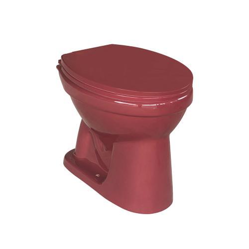 SOSUCO สุขภัณฑ์นั่งราด ROUND101 S20002R สีแดง