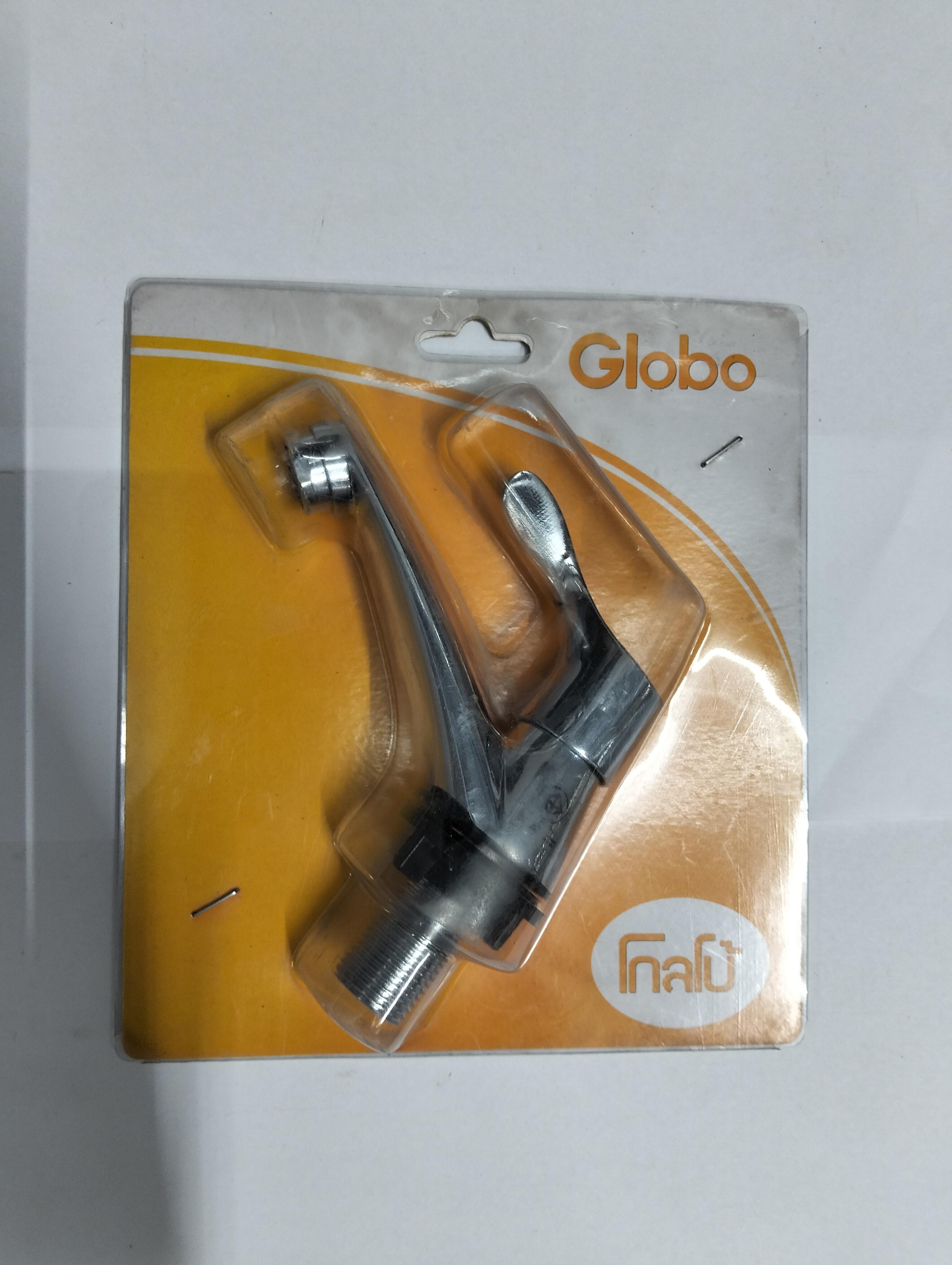 ก๊อกเดี่ยวอ่างล้างหน้า โครเมี่ยม GLOBO ECO OF10-100-50 แบรนด์ KARAT - ตกแต่ง ราคา 219 บาท