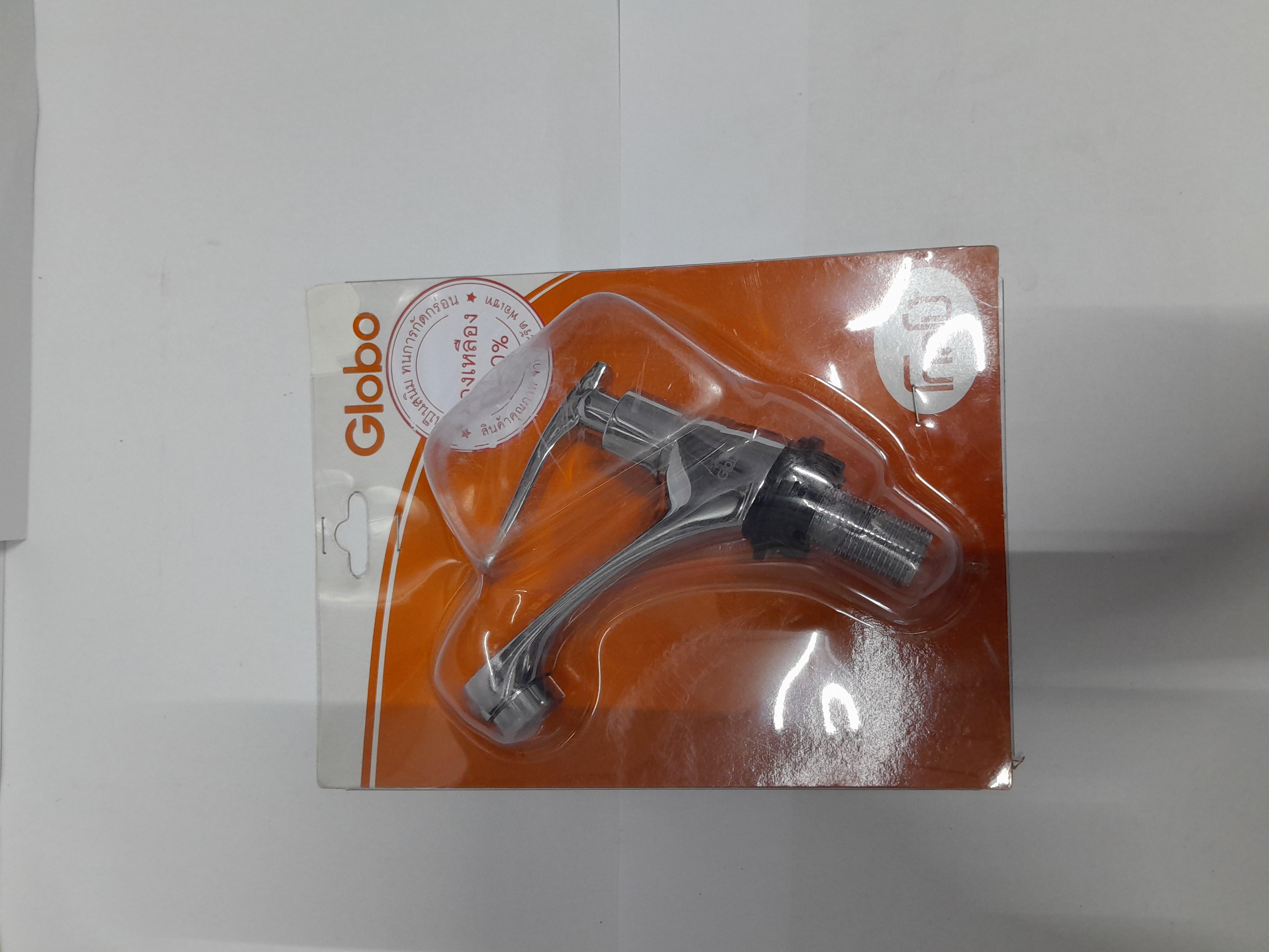 ก๊อกเดี่ยวอ่างล้างหน้า โครเมี่ยม GLOBO GF23-100-A50 แบรนด์ KARAT - ตกแต่ง ราคา 490 บาท