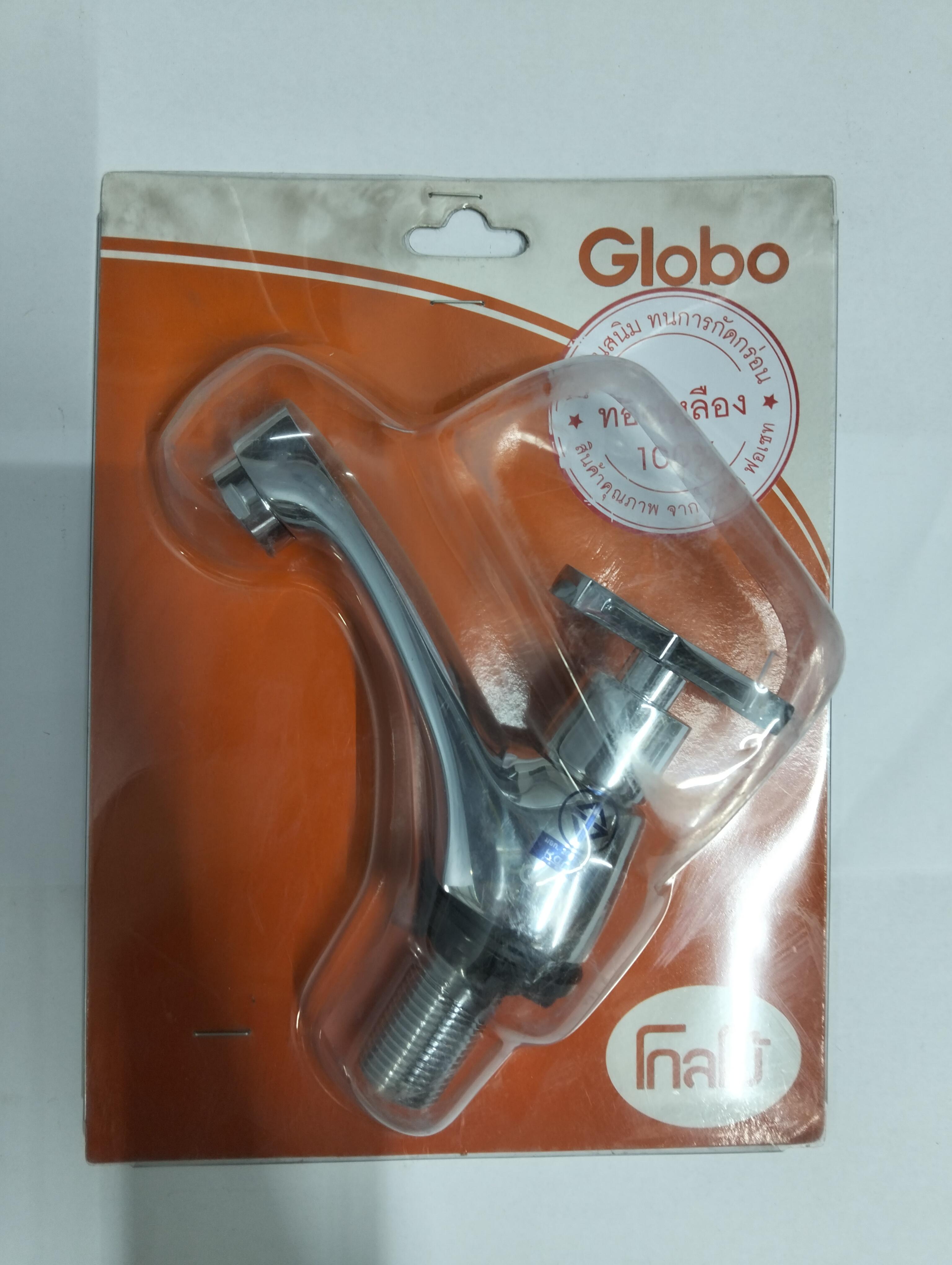 ก๊อกเดี่ยวอ่างล้างหน้า โครเมี่ยม GLOBO GF26-100-50 แบรนด์ KARAT - ตกแต่ง ราคา 390 บาท
