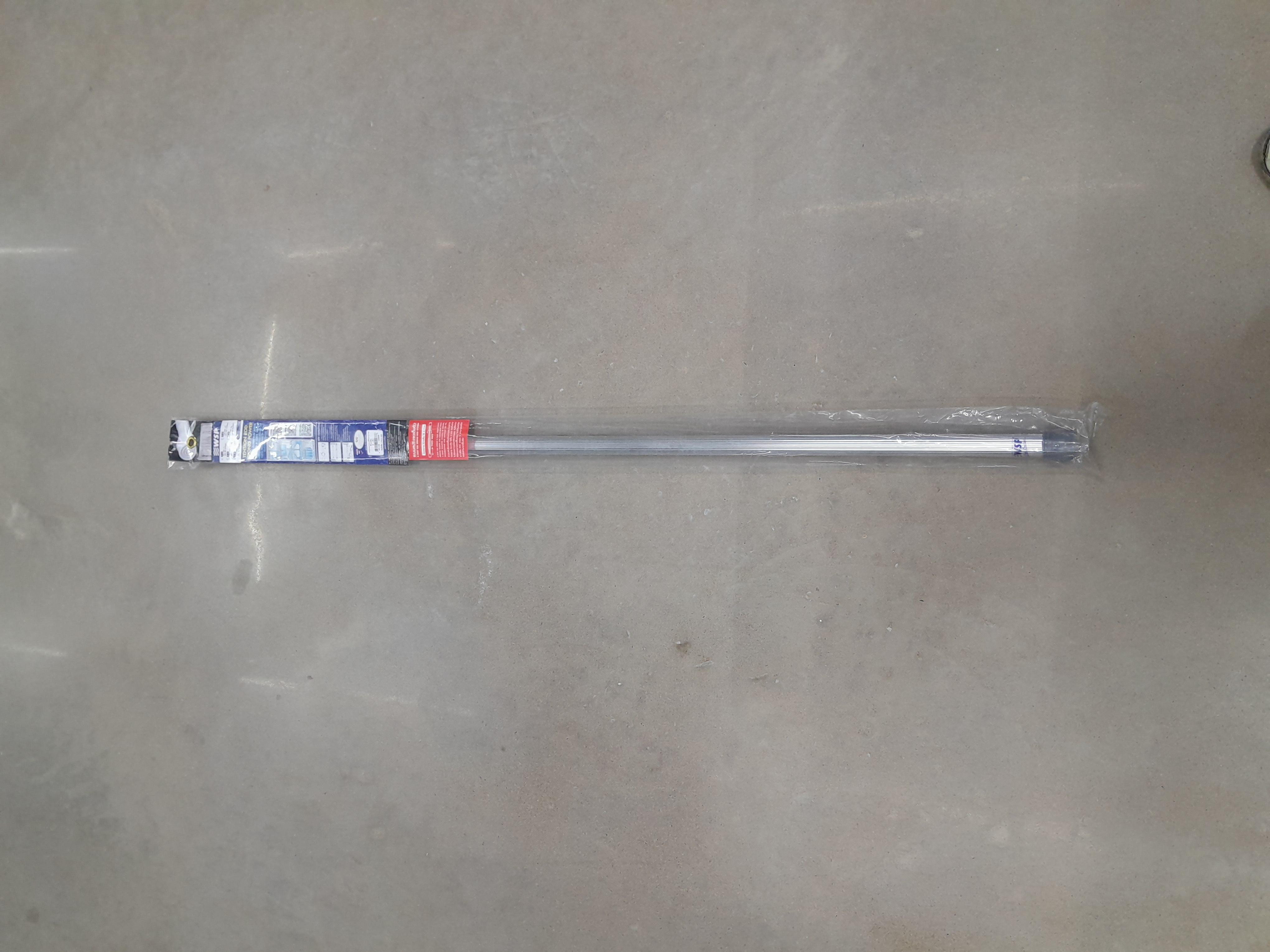 WSP ราวแขวนม่านดึงขยาย2ทาง T-5C สปริงเกลียว สีโครมเมี่ยม 105-195 cm. แบรนด์ ไทยเวลเท็กซ์ - ตกแต่ง ราคา 310 บาท
