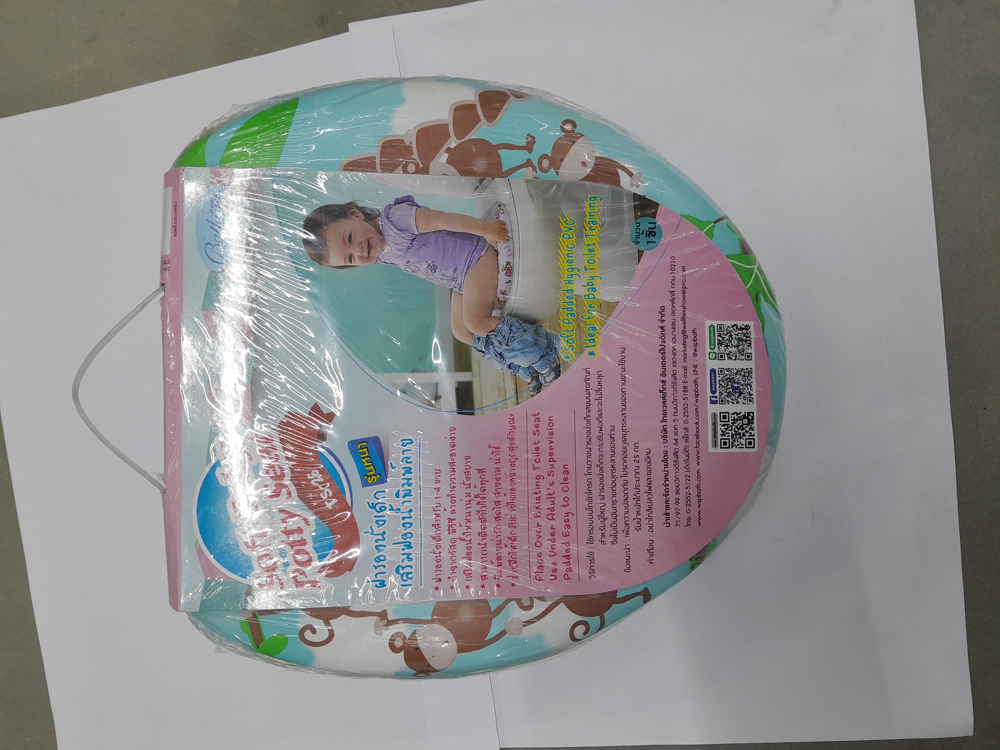 WSP ฝารองนั่งเด็กเสริมฟองน้ำพิมพ์ลาย TS26-19 แบรนด์ ไทยเวลเท็กซ์ - ตกแต่ง ราคา 159 บาท