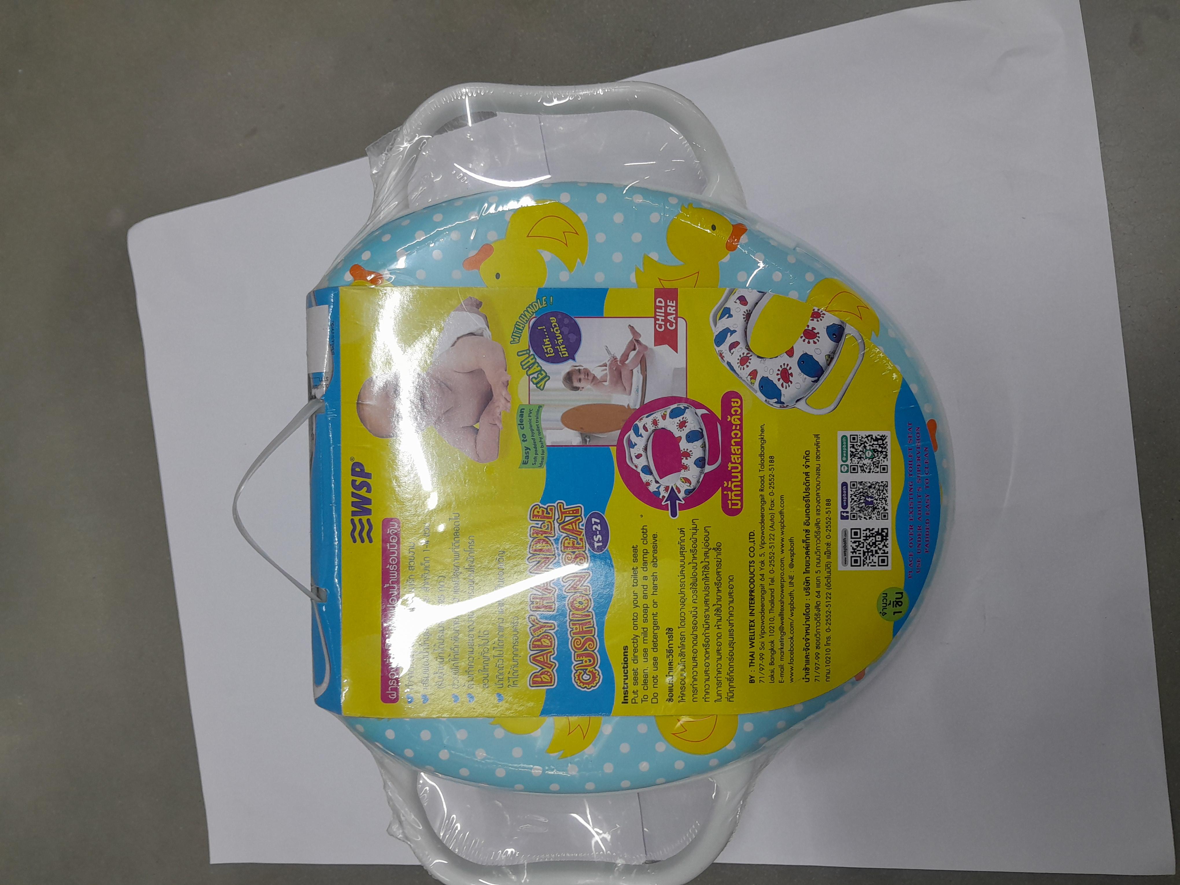 WSP ฝารองนั่งเด็กเสริมฟองน้ำพิมพ์ลาย TS27-106 แบรนด์ ไทยเวลเท็กซ์ - ตกแต่ง ราคา 199 บาท