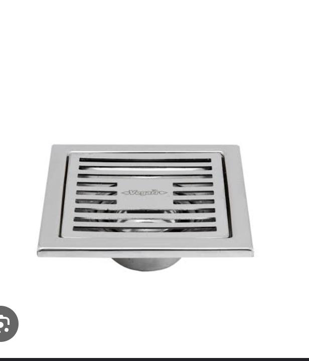 VEGARR ตะแกรงกันกลิ่นสแตนเลส VFD724 ทรงเหลี่ยม แบบหนา 0.8มม. แบรนด์ VEGARR - ตกแต่ง ราคา 139 บาท