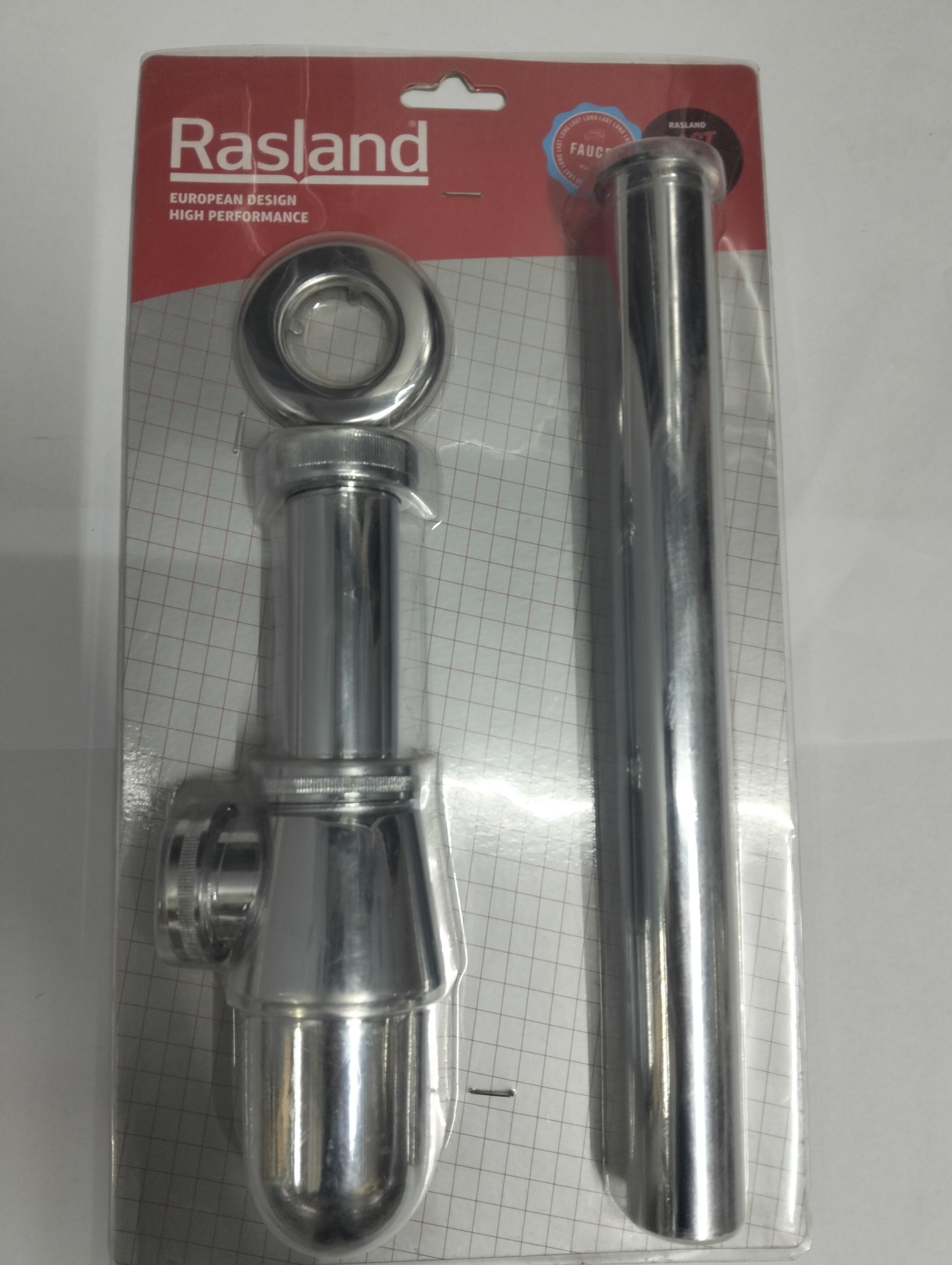 RASLAND ท่อน้ำทิ้งกระปุก ท่อออกจากกำแพง 30 ซม. WR 503/30(S) แบรนด์ RASLAND - ตกแต่ง ราคา 349 บาท