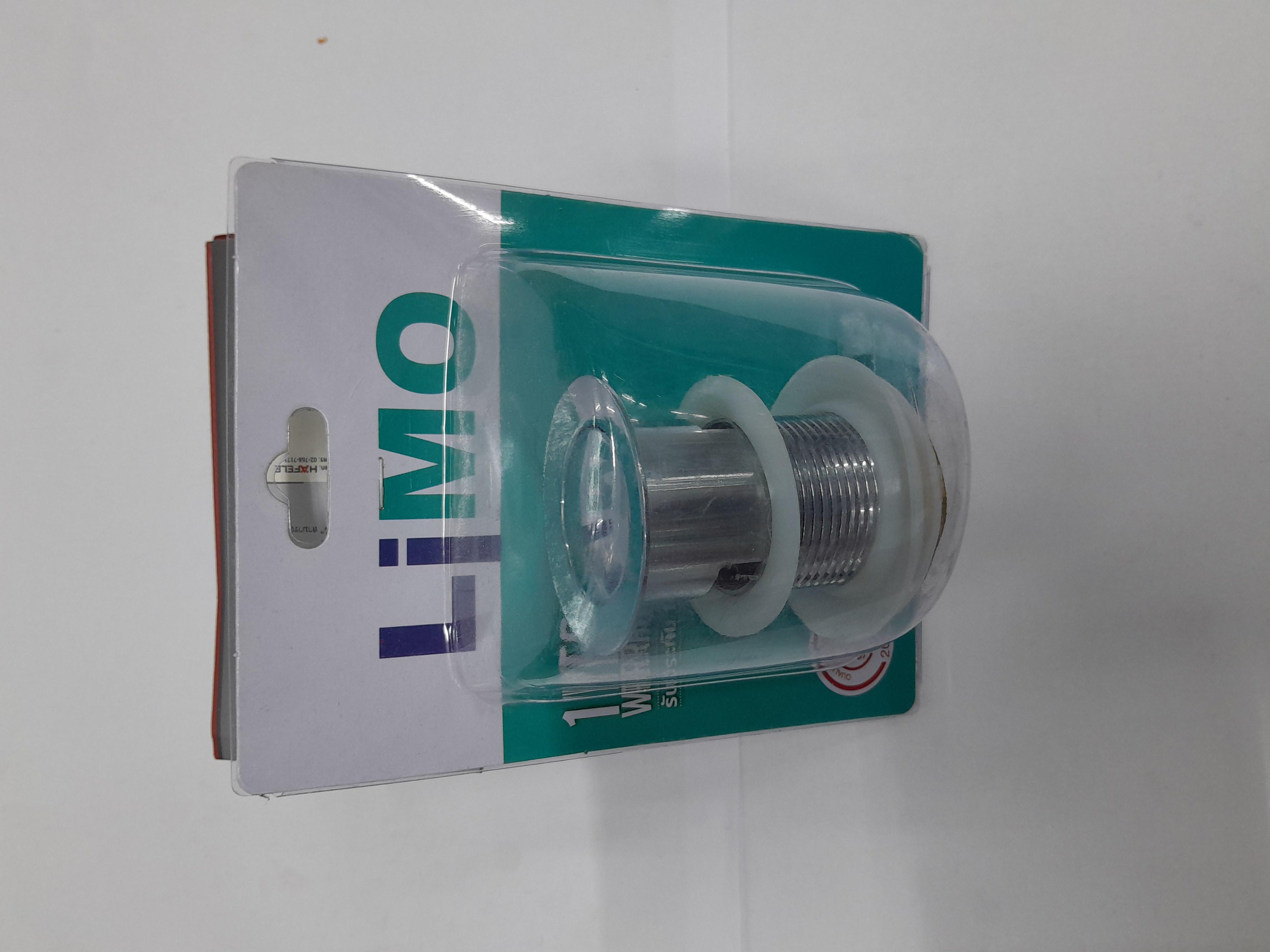 ** LIMO สะดืออ่างล้างหน้าแบบกด มีรูน้ำล้น L5002 (6ชิ้น/กล่อง) แบรนด์ SCG Ceramic - ตกแต่ง ราคา 189 บาท