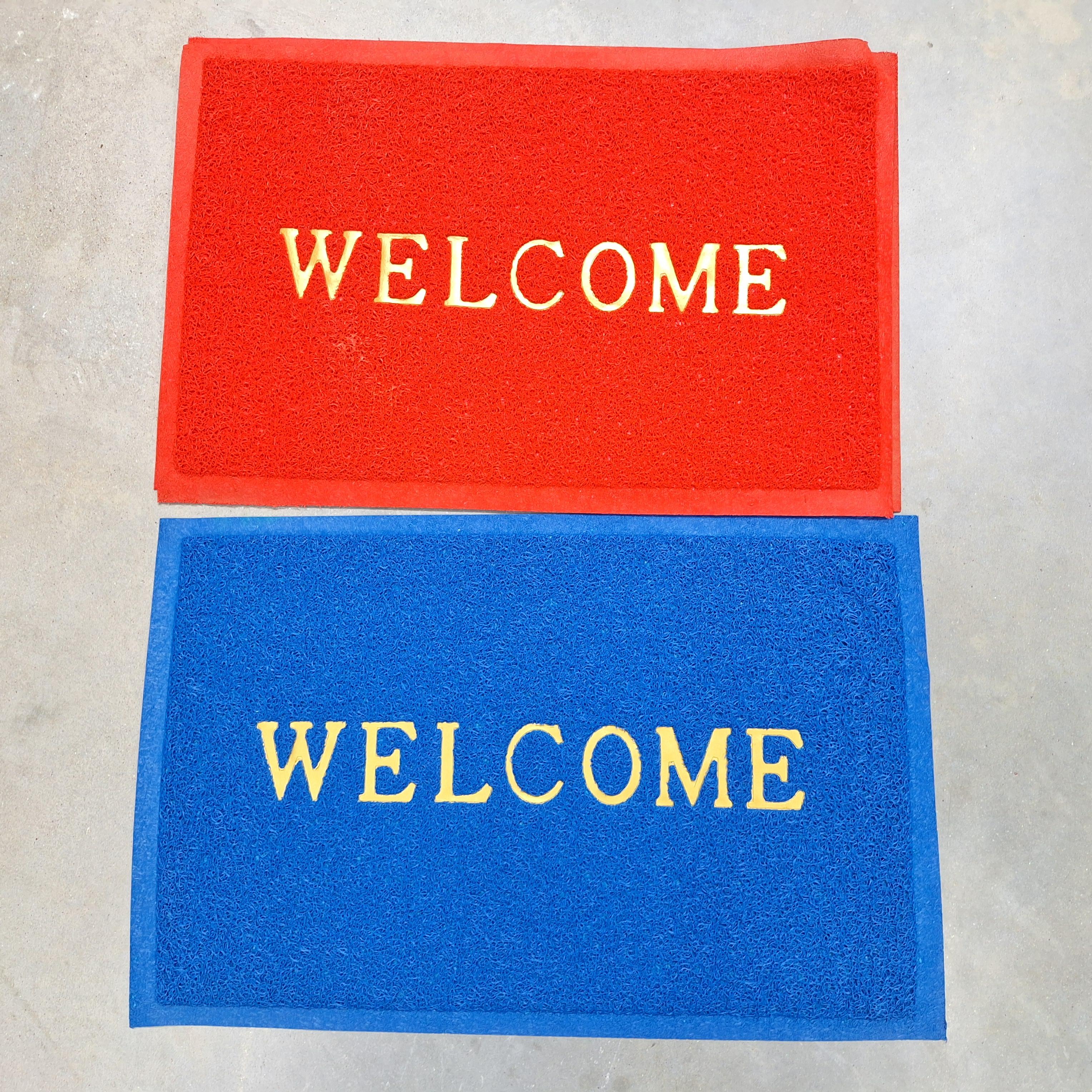 TING พรมเช็ดเท้า WELCOME 38*58 คละสี - ตกแต่ง ราคา 49 บาท