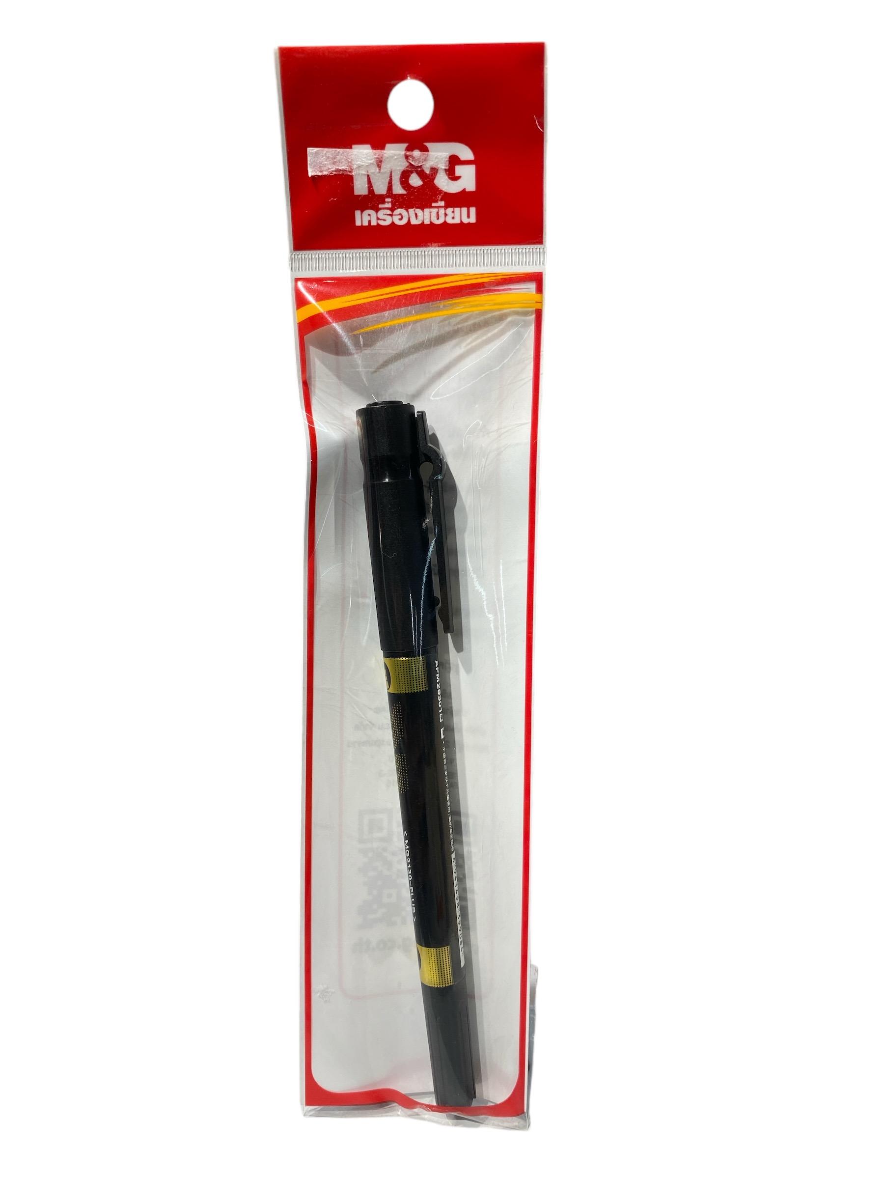 M&G ปากกา Marker  APM29301B สีดำ แบรนด์ M&G เครื่องเขียน - ตกแต่ง ราคา 20 บาท