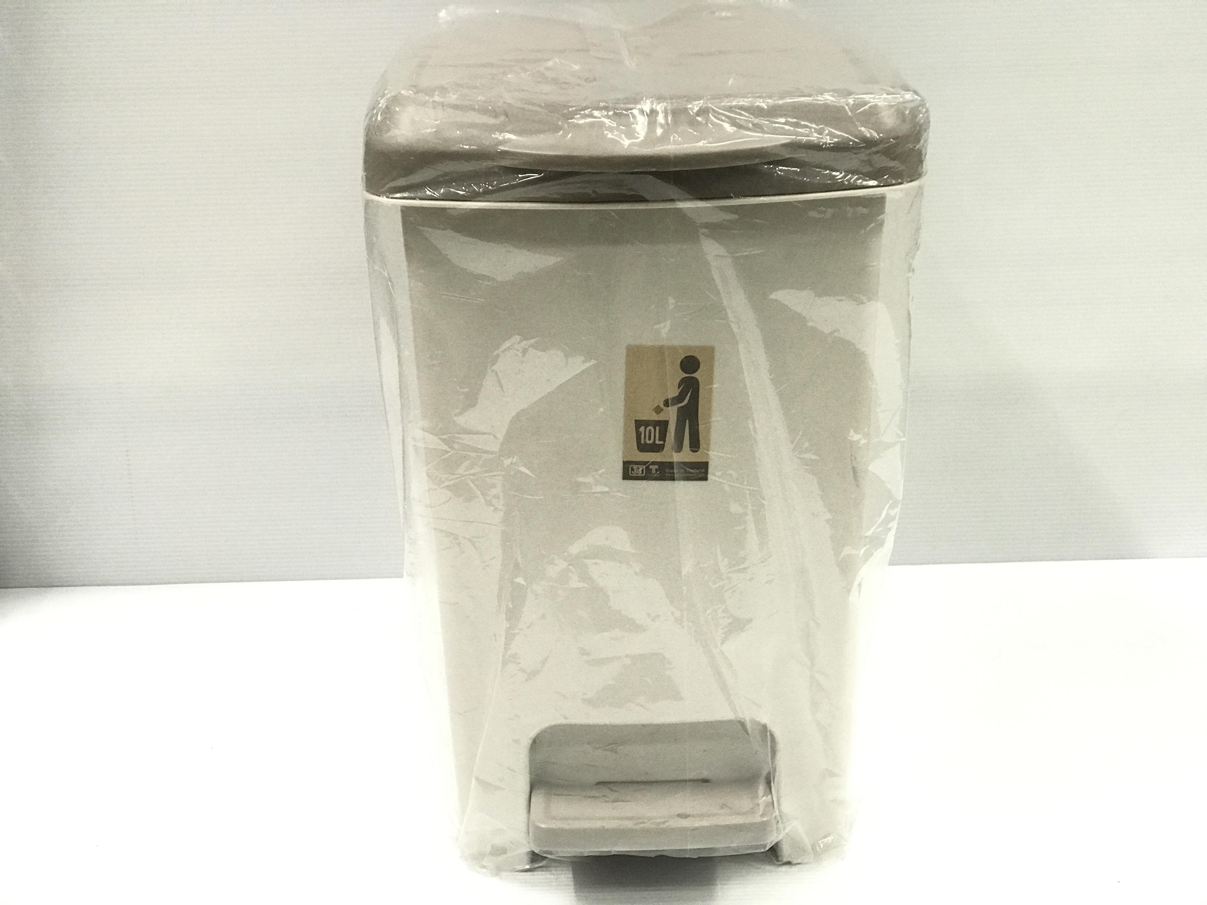JCJ ถังขยะเหยียบ 10L. 2143 สีเบจ แบรนด์ เจ.ซี.เจ. - ตกแต่ง ราคา 239 บาท