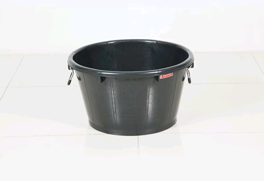 ตรางู กะละมัง น.ส หูเหล็ก เบอร์ 6 กลม 31L. สีดำ (1โหล/มัด) แบรนด์ เอสพี พลาสติก - ตกแต่ง ราคา 89 บาท