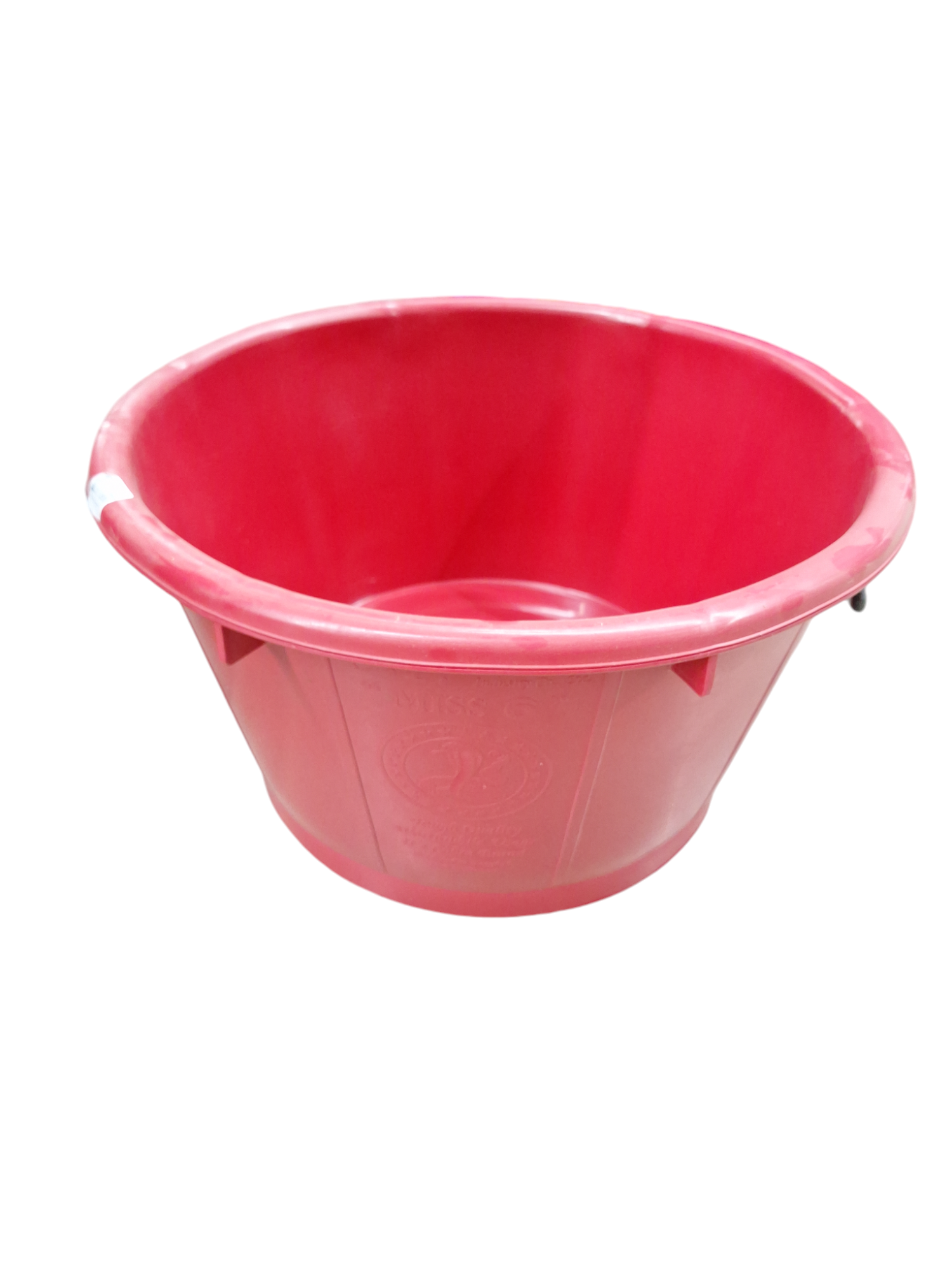 ตรางู กะละมัง น.ส หูเหล็ก เบอร์ 6 กลม 31L. สีแดง (1โหล/มัด) แบรนด์ เอสพี พลาสติก - ตกแต่ง ราคา 109 บาท