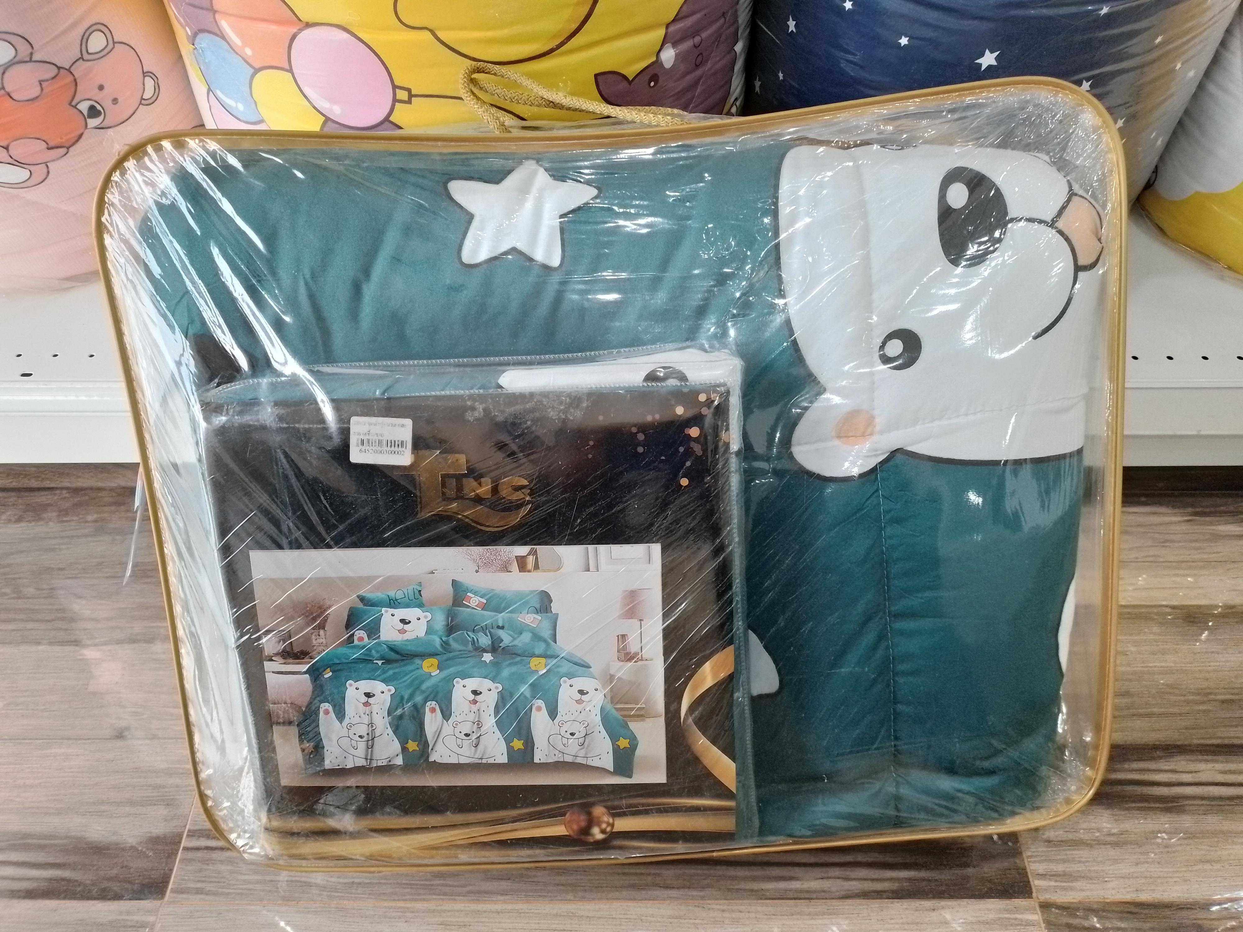 TING ชุดผ้าปู+นวม คละลาย (6ชิ้น/ชุด) แบรนด์ วายวาย อินเตอร์เทรด - ตกแต่ง ราคา 690 บาท