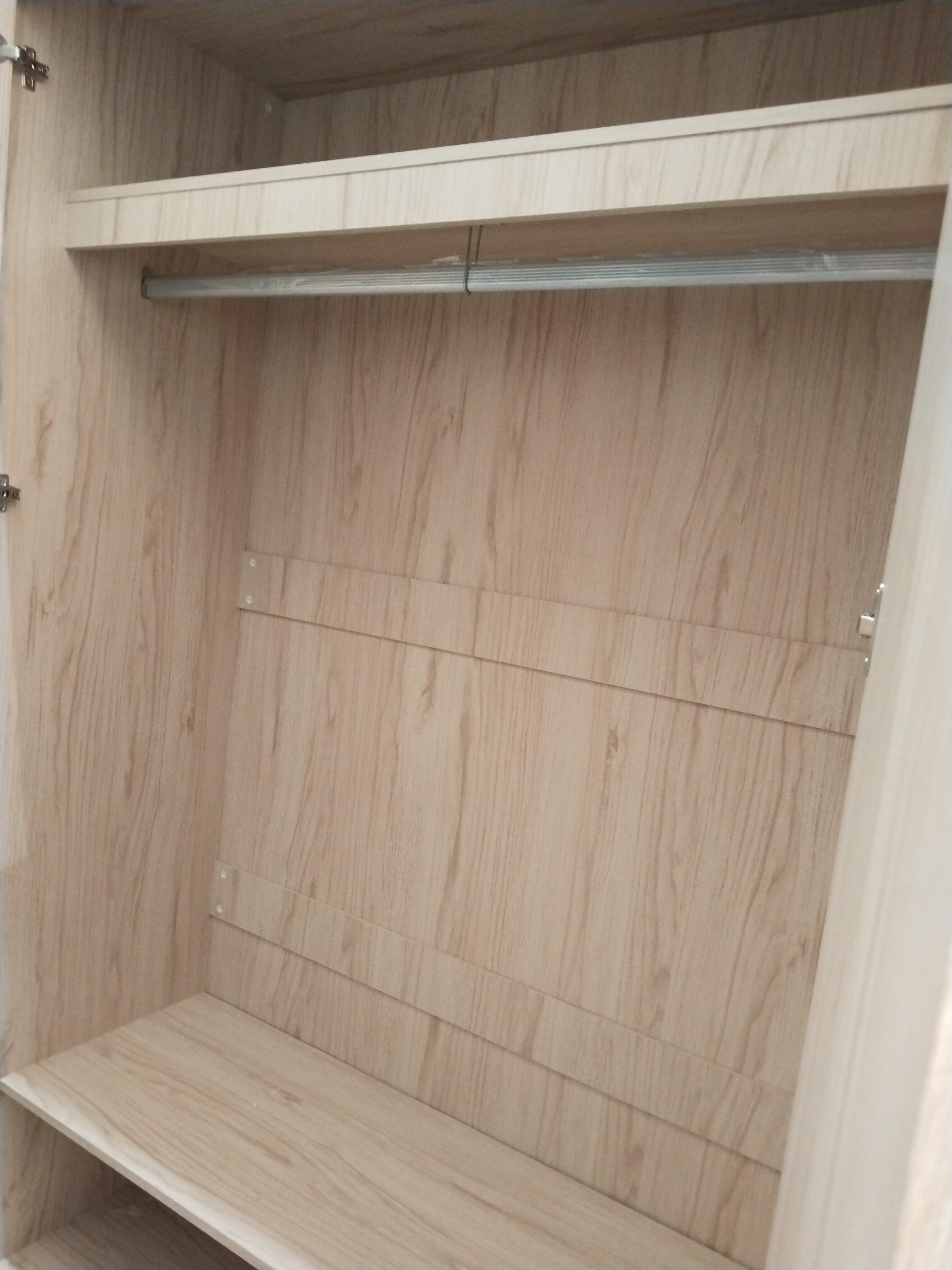 COSTA ตู้เสื้อผ้า บ๊อบ 2 บาน 55*120*200ซม. สีโร่มา - ภาพที่ 3