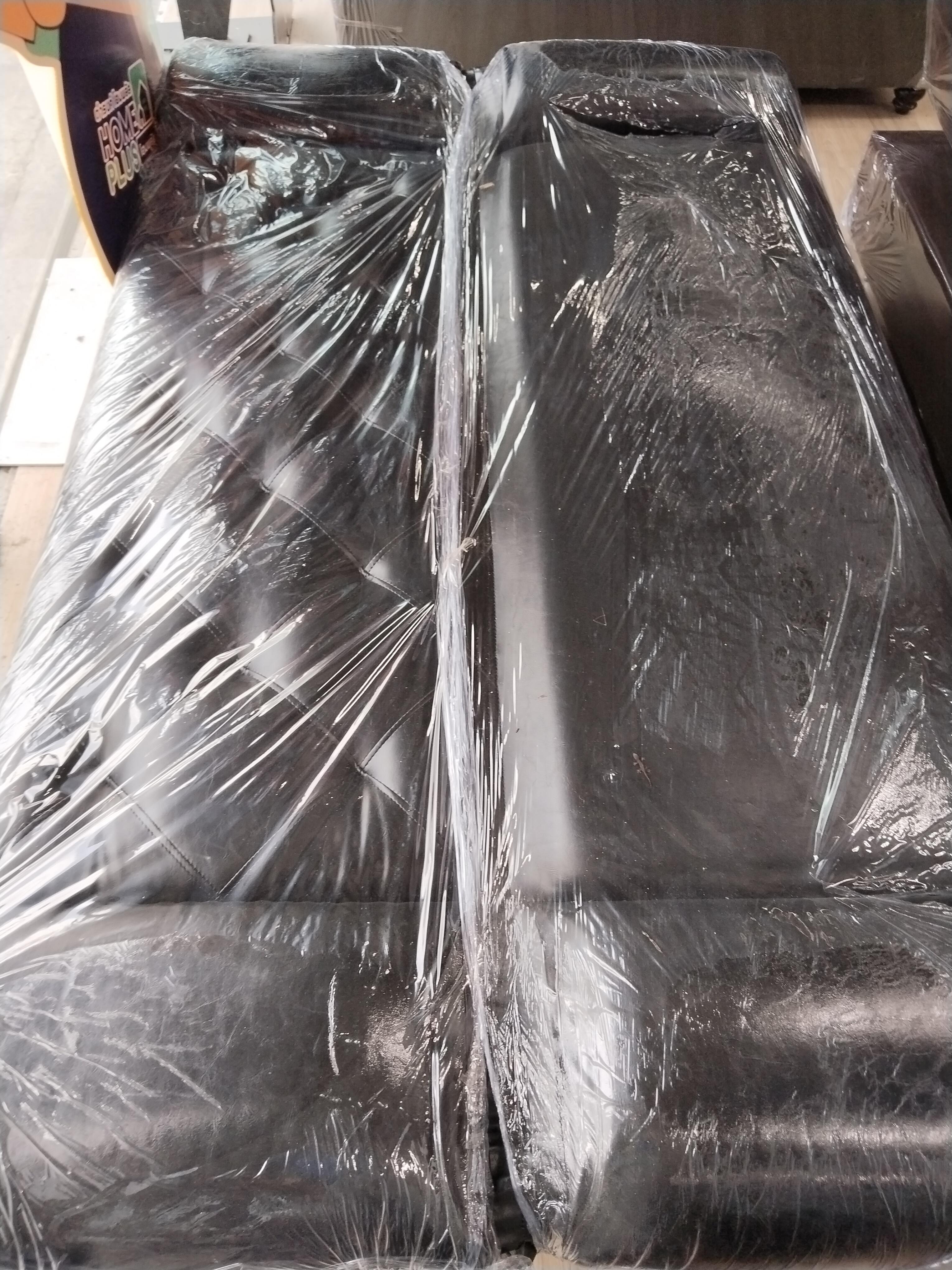 ** ชุดโซฟา เชอรี่ 1.87ซม. ปรับนอนได้ สีดำเงา - ภาพที่ 4