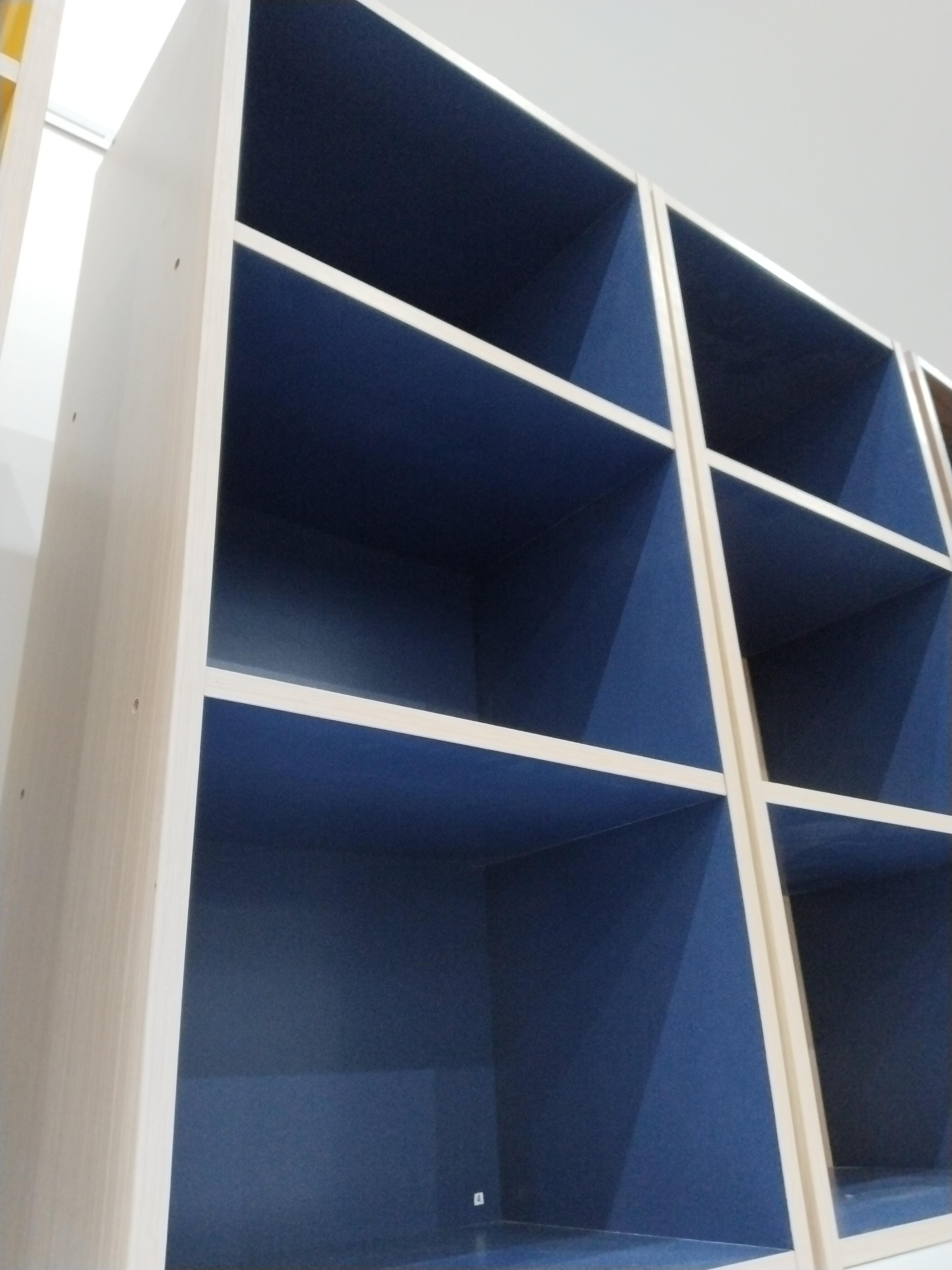 ** WINNER ชั้นโล่ง 3 ชั้น COLOR BOX สีแนทเชอรัลโอ๊ค/น้ำเงินเข้ม - ภาพที่ 2