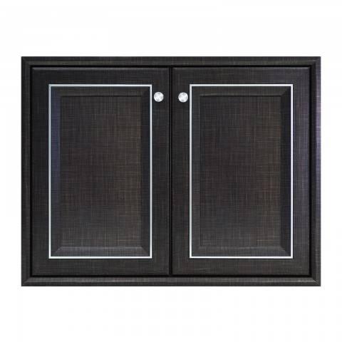 YES MOULDING บานซิงค์คู่ CD8060-35 85.5*65.5*10 ซม. มิสทิค แบล็ค แบรนด์ Yes Moulding - ตกแต่ง ราคา 2,700 บาท