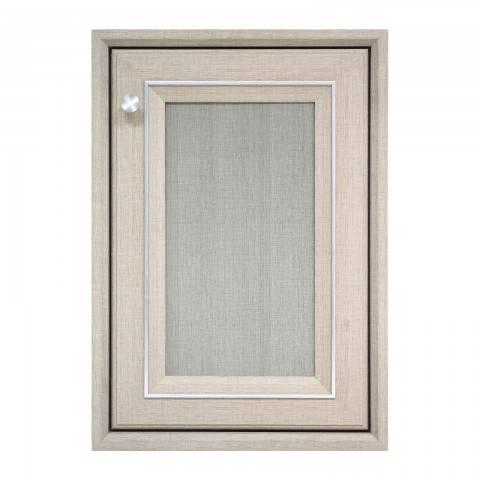 YES MOULDING บานซิงค์เดี่ยว CD4060-31 45.5*65.5*10 ซม. แฟบริค บราวน์