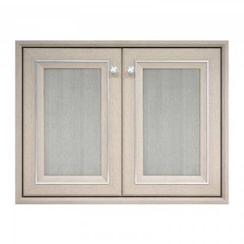 YES MOULDING บานซิงค์คู่ CD8060-31 85.5*65.5*10 ซม. แฟบริค บราวน์ แบรนด์ Yes Moulding - ตกแต่ง ราคา 2,700 บาท