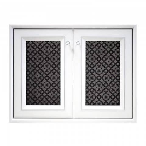 YES MOULDING บานซิงค์คู่ Neutral CC8060-06 85.5*65.5*10cm. สีขาว แบรนด์ Yes Moulding - ตกแต่ง ราคา 2,690 บาท