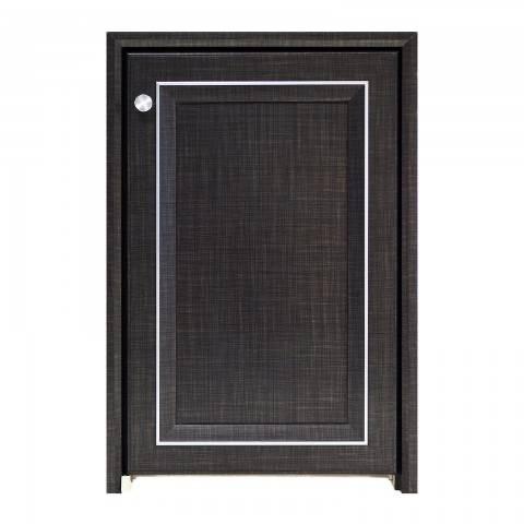 YES MOULDING บานซิงค์ถังแก๊ส CC5070-35 50.5*76*10cm. มิสทีค แบล็ค