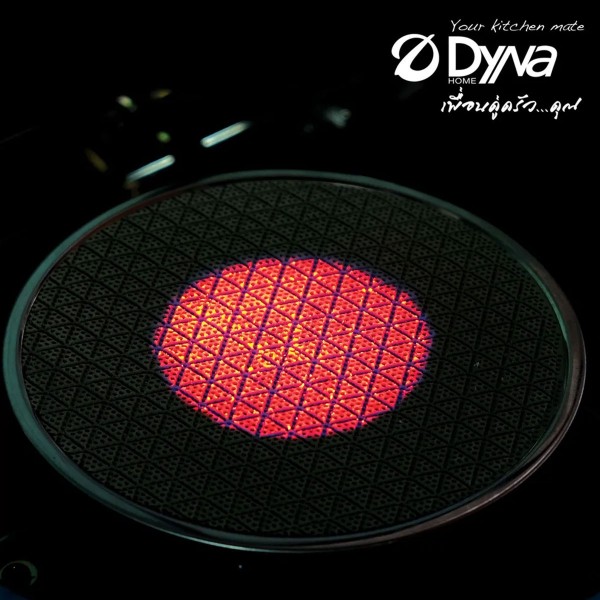 Dyna Home เตาแก๊สหน้ากระจกตั้งโต๊ะ 2หัว ทองเหลือง  DH-8706 - ภาพที่ 11