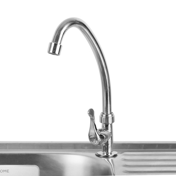 Dyna Home ซิ้งค์หนึ่งหลุมขากลมมีที่พักจาน 0.7mm. +ที่คว่ำจาน DH-7545-GB - ภาพที่ 7