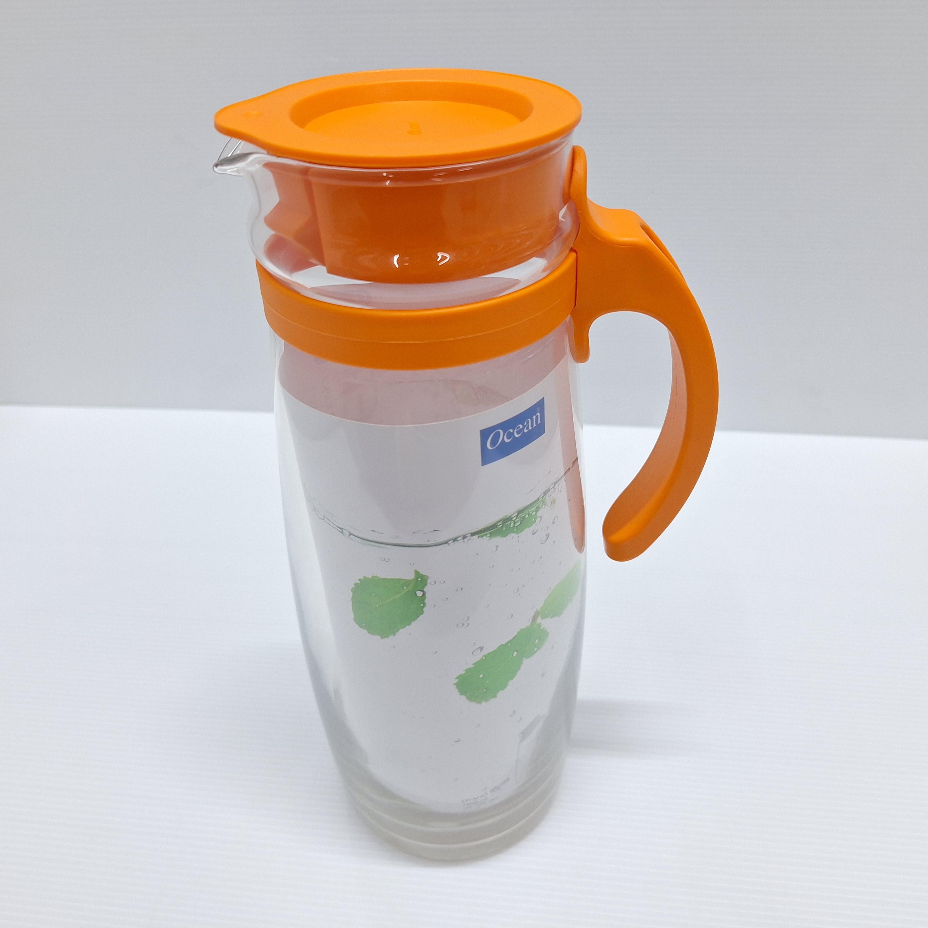 OCEAN เหยือกน้ำ DIVANO PITCHER ORANGE 5V20558 G0301 1660มล. แบรนด์ พิริยะสันติ - ตกแต่ง ราคา 175 บาท