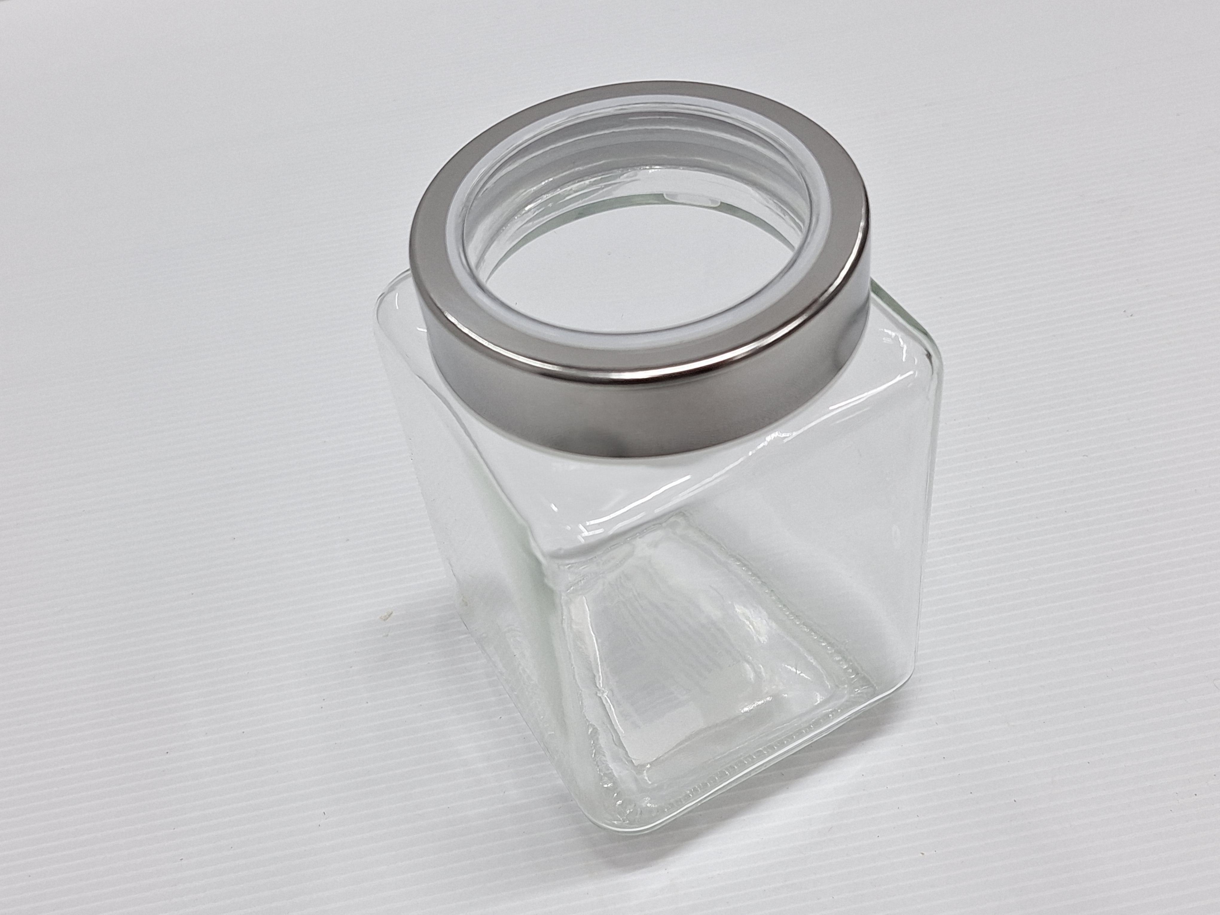 FOFO โหลแก้วทรงเหลี่ยม ฝาเกลียว GJ20750S 750มล. แบรนด์ FOFO - ตกแต่ง ราคา 65 บาท