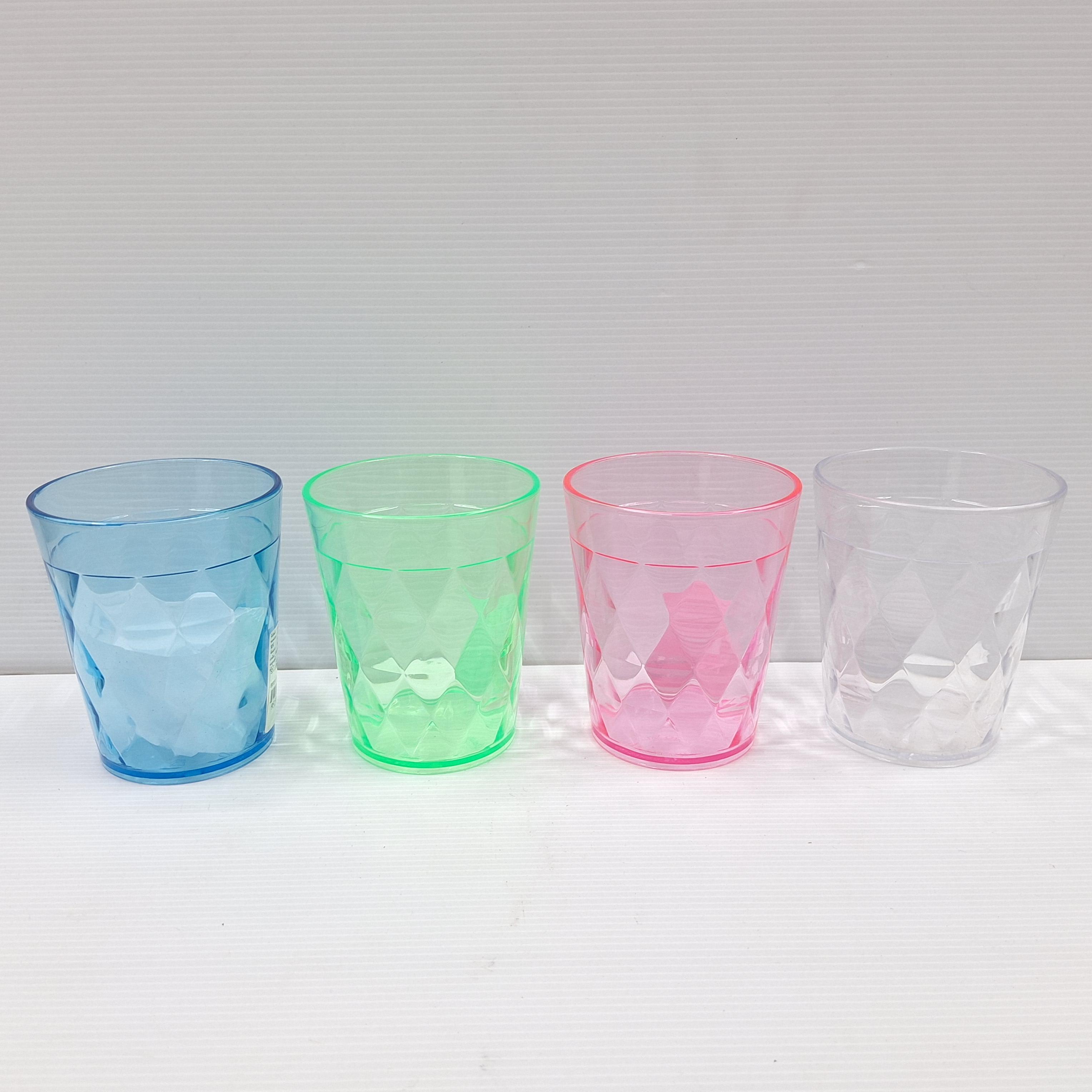SN แก้วน้ำลายเพชร 11.5 ออนซ์ 572 คละสี แบรนด์ ซัยโจ กระติกน้ำ - ตกแต่ง ราคา 12 บาท