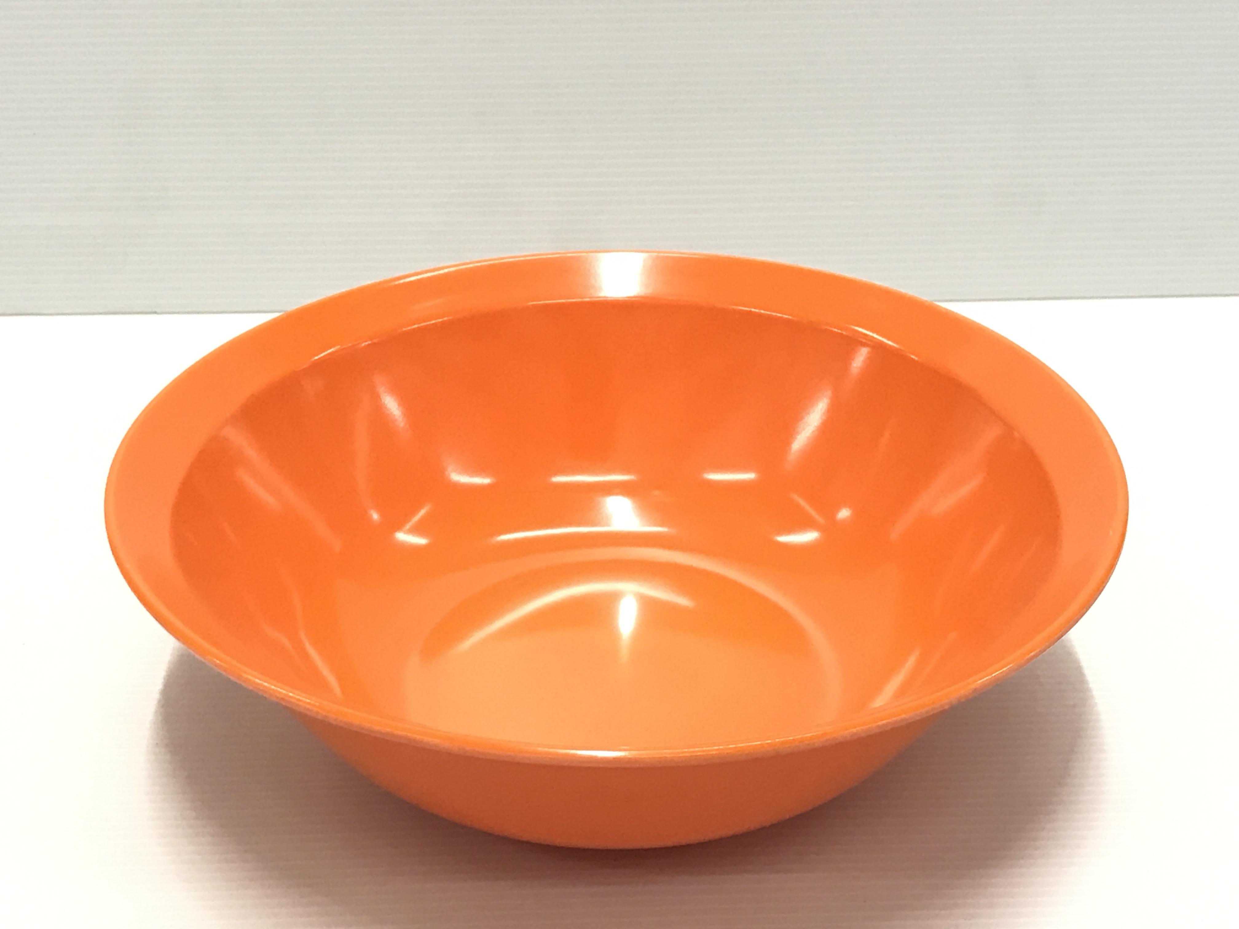 Melamine ชามปากบานมีขอบ 9 นิ้ว B6047-9 สีส้ม แบรนด์ บริษัท ไทย เมลามีนแวร์ อินดัสเทรียล จำกัด - ตกแต่ง ราคา 715 บาท