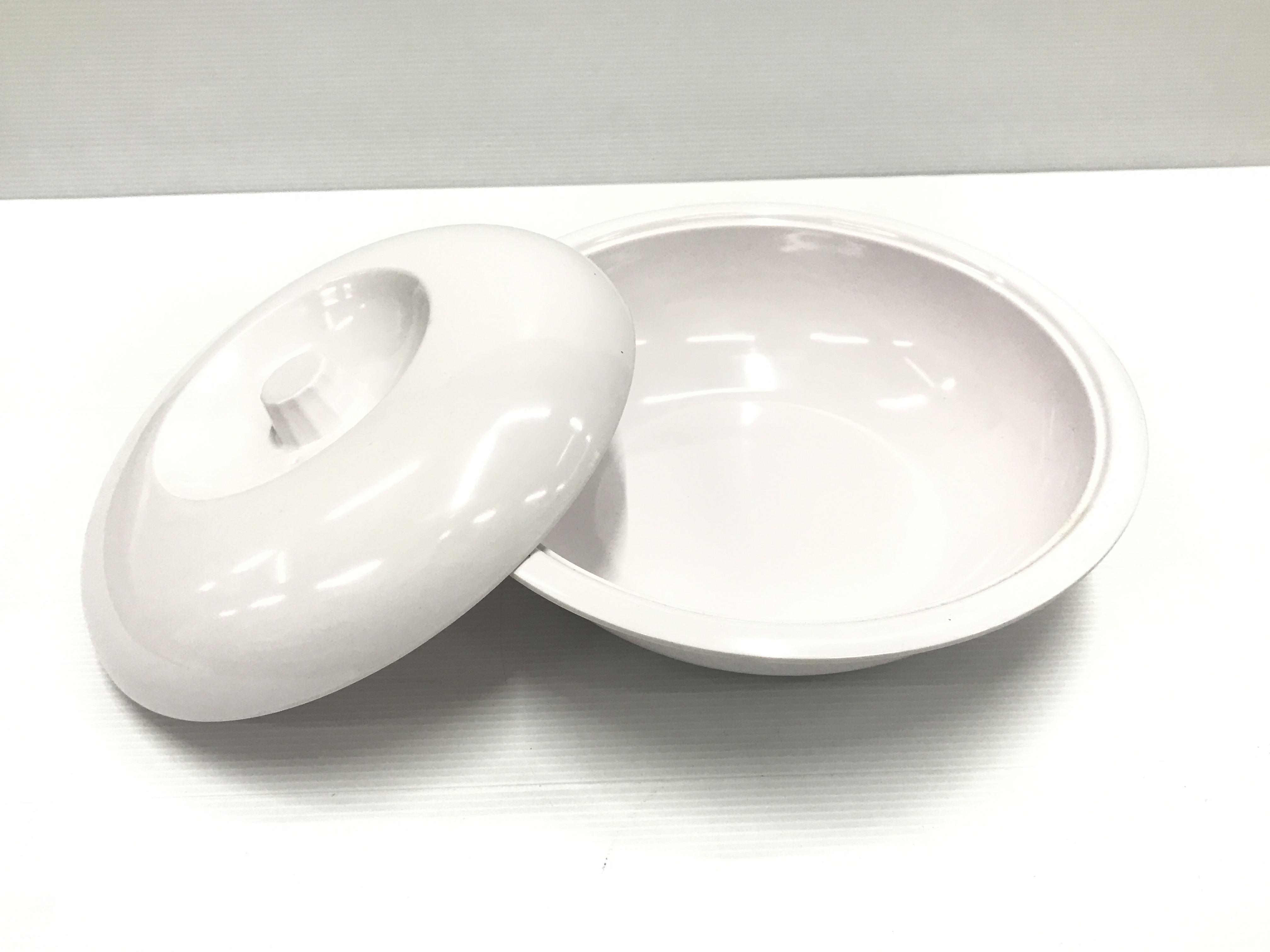 Melamine โถข้าวพร้อมฝา 10 นิ้ว BL6067-10 สีขาว แบรนด์ บริษัท ไทย เมลามีนแวร์ อินดัสเทรียล จำกัด - ตกแต่ง ราคา 215 บาท