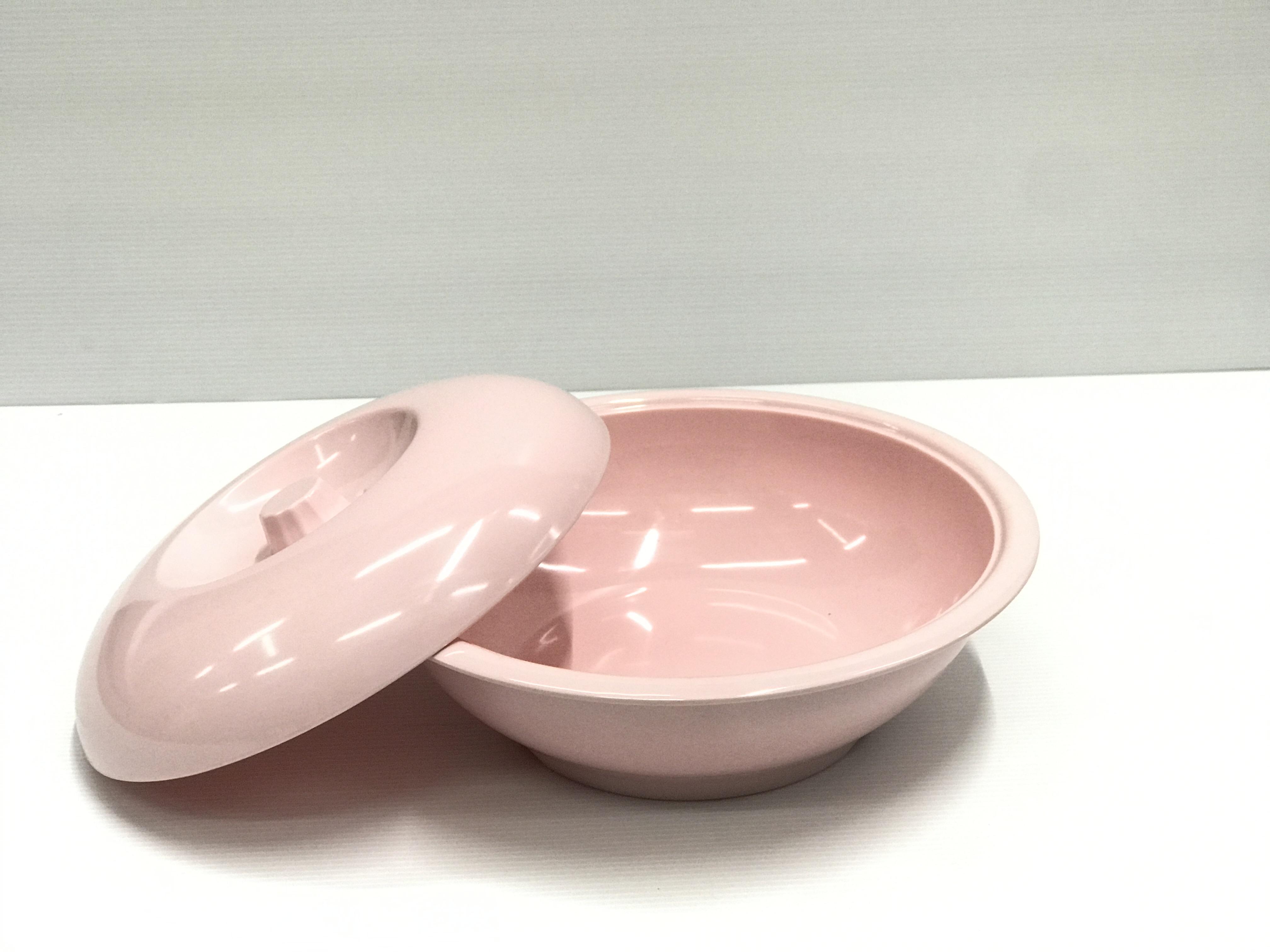 Melamine โถข้าวพร้อมฝา 10 นิ้ว BL6067-10 สีชมพู แบรนด์ บริษัท ไทย เมลามีนแวร์ อินดัสเทรียล จำกัด - ตกแต่ง ราคา 215 บาท
