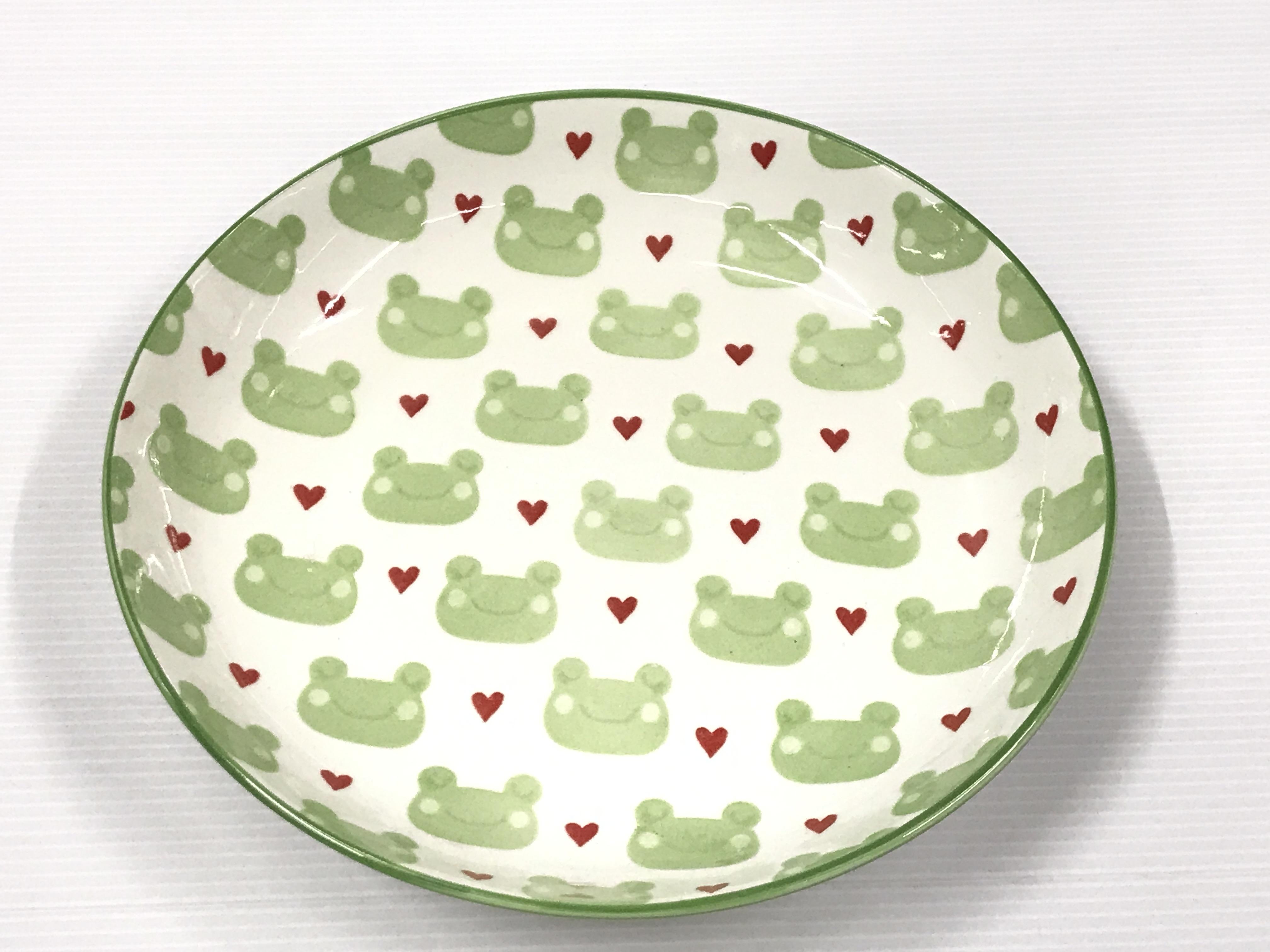 FOFO จานเซรามิค บัว 8 CK-S08-Y117 แบรนด์ FOFO - ตกแต่ง ราคา 100 บาท