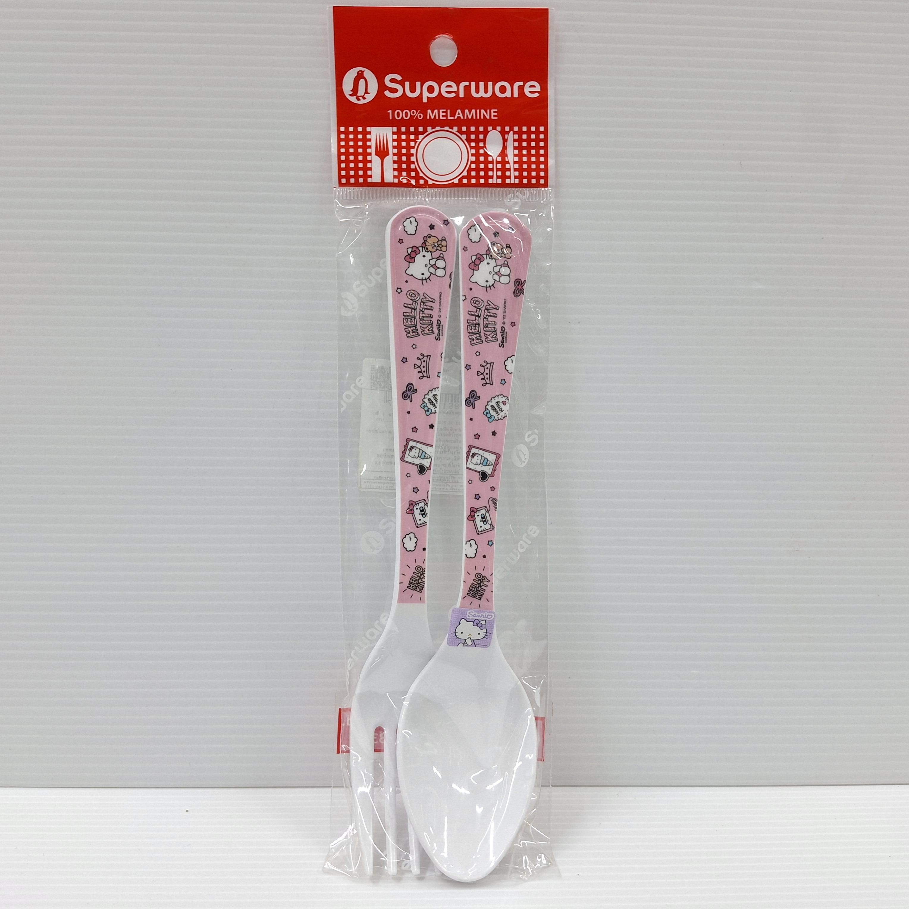 SUPERWARE ชุดช้อนส้อม SP/F358 คิตตี้ ดรีม - ภาพที่ 2