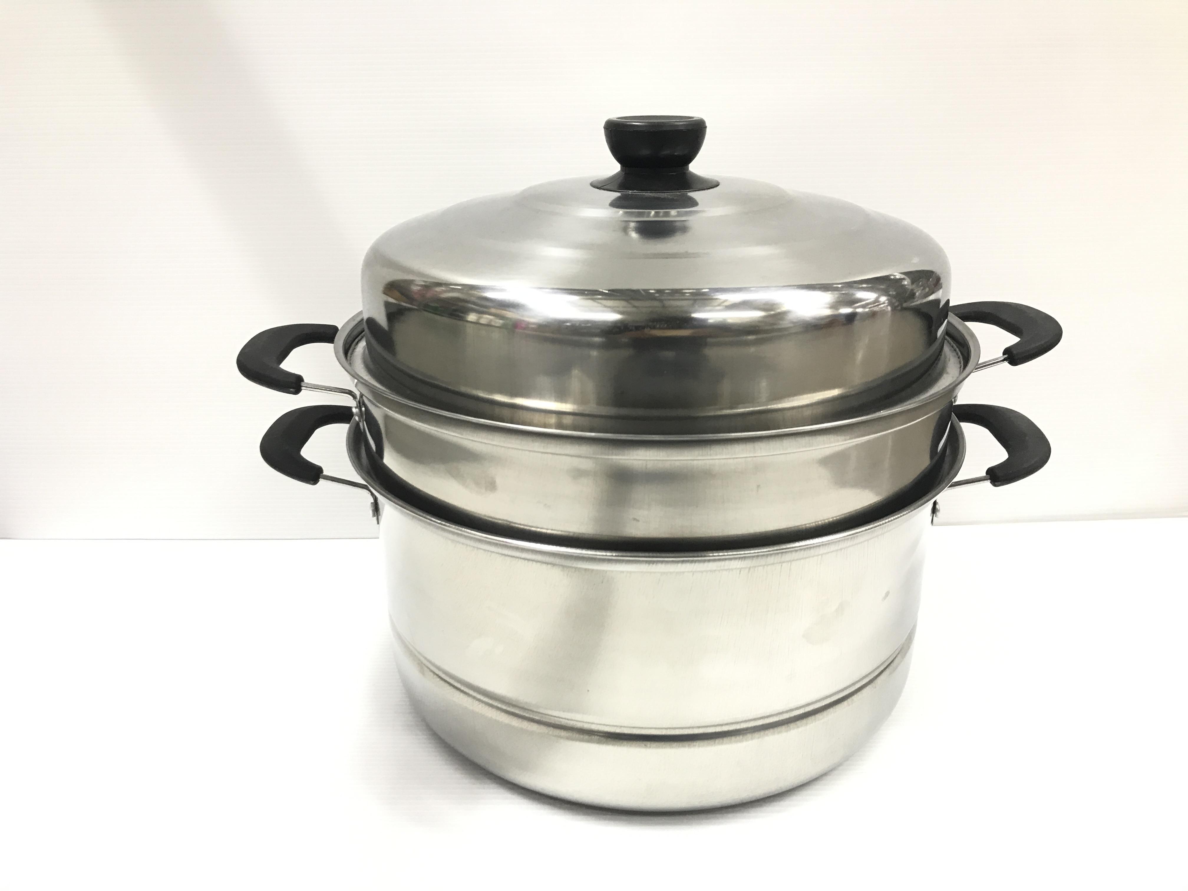 ชุดหม้อนึ่งสแตนเลส J Siam ME-CS-004 (3ชิ้น) แบรนด์ บริษัท ซ่วงซิน ไซเอ็นซ์ แอนด์แทคโนโลยี จำกัด - ตกแต่ง ราคา 259 บาท