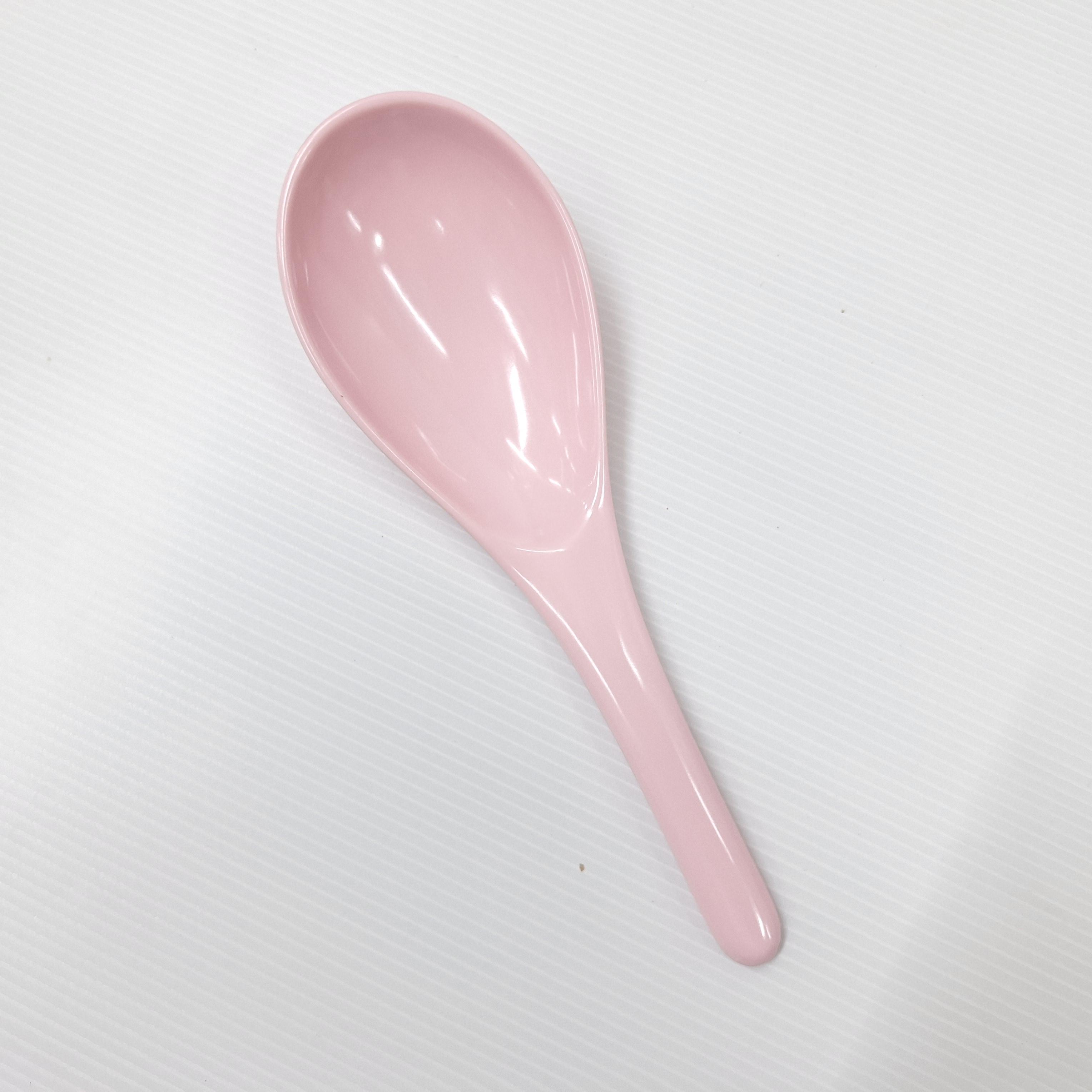 Melamine ทัพพี SP23 สีชมพู แบรนด์ บริษัท ไทย เมลามีนแวร์ อินดัสเทรียล จำกัด - ตกแต่ง ราคา 35 บาท
