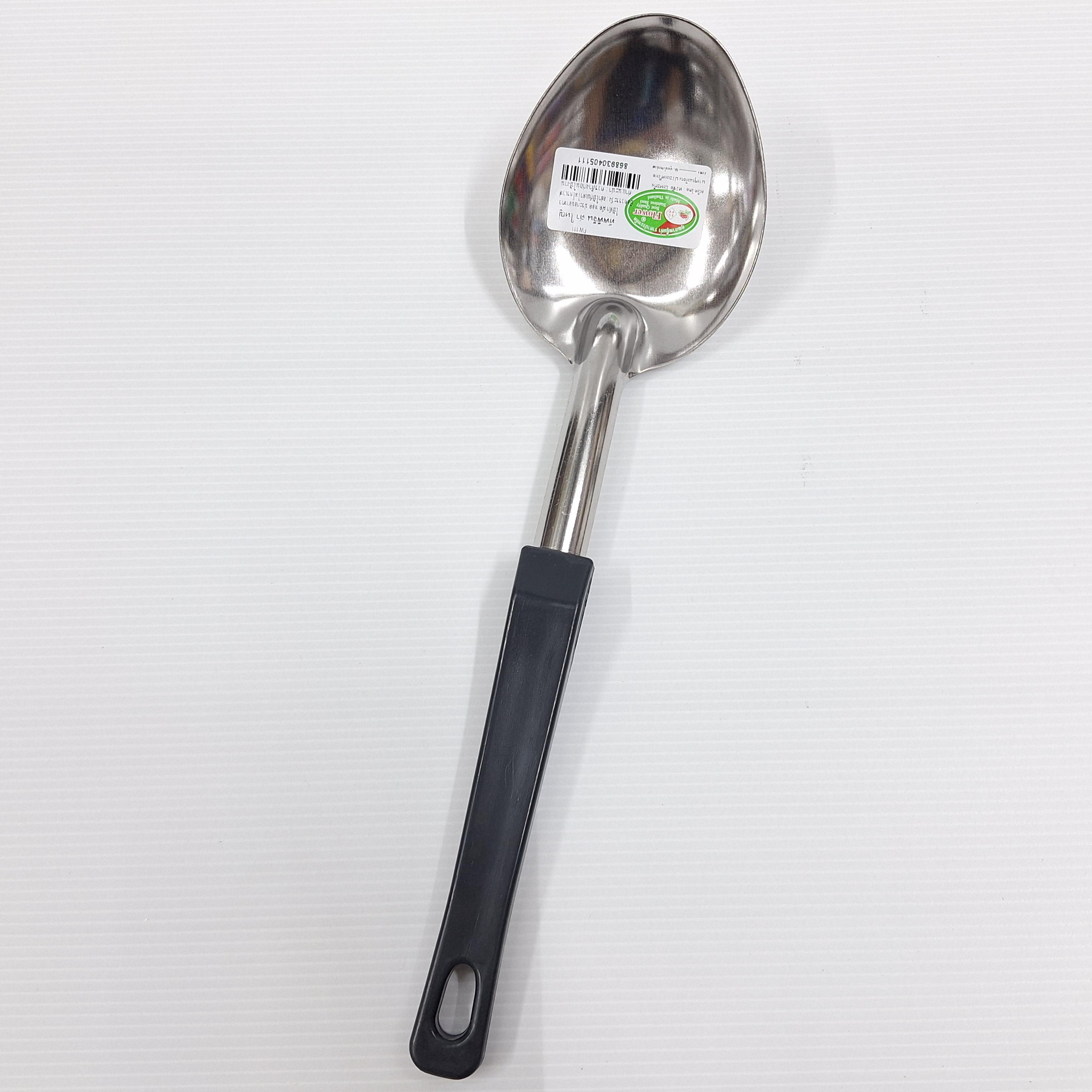 ทัพพีจีน ดำใหญ่ แบรนด์ ไทยรุ่ง - ตกแต่ง ราคา 25 บาท