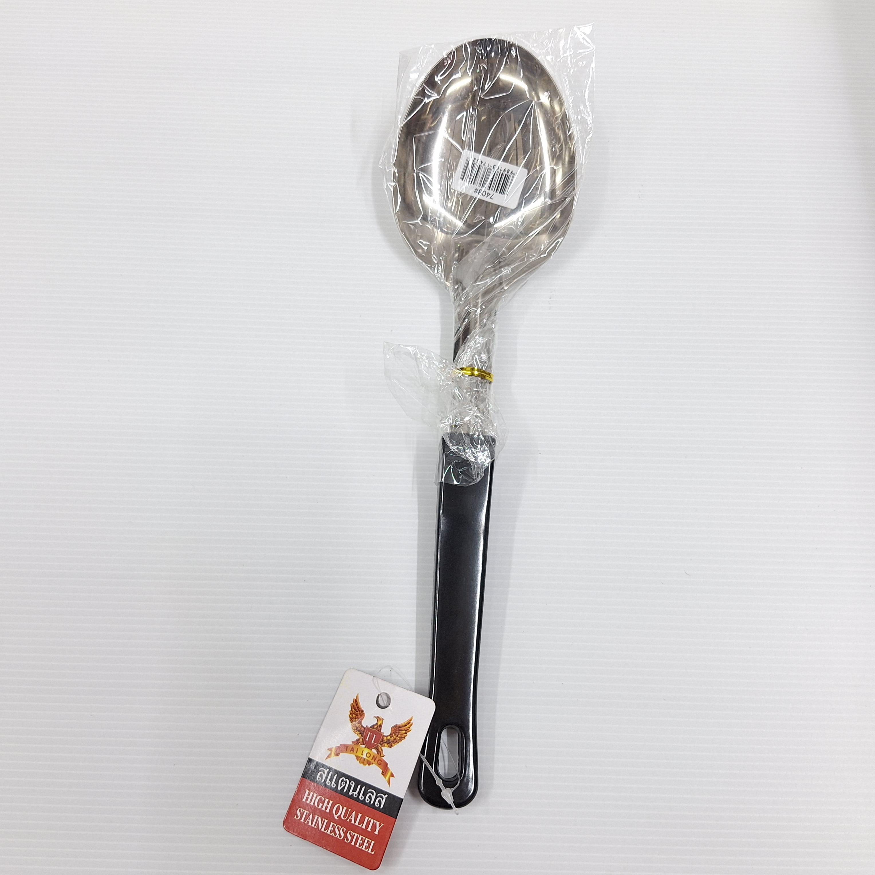ทัพพีด้ามดำ+แดง 32ซม. TL-740 แบรนด์ สุขสม - ตกแต่ง ราคา 29 บาท