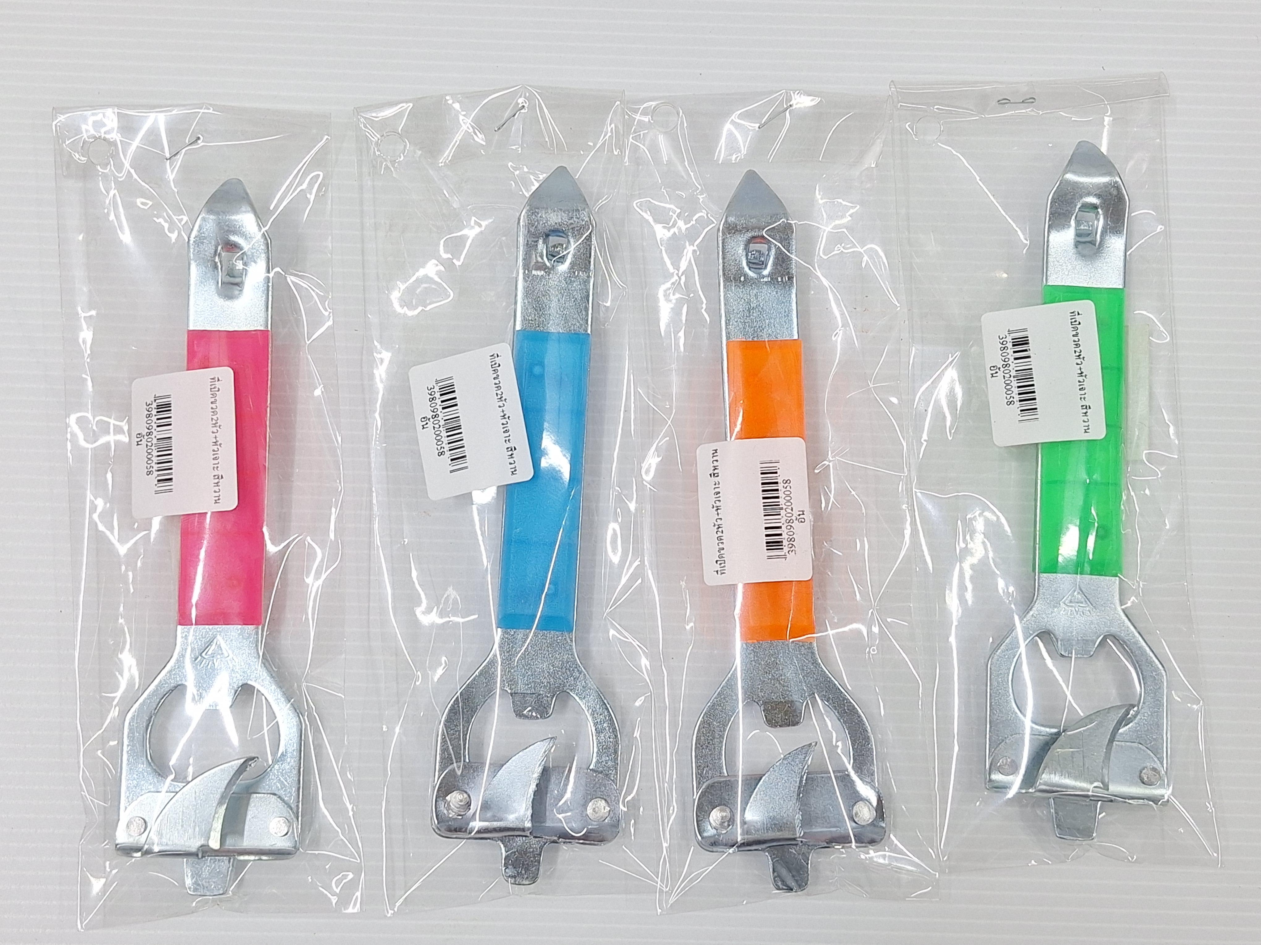 ที่เปิดขวด2หัว+หัวเจาะ สีหวาน แบรนด์ สุขสม - ตกแต่ง ราคา 19 บาท
