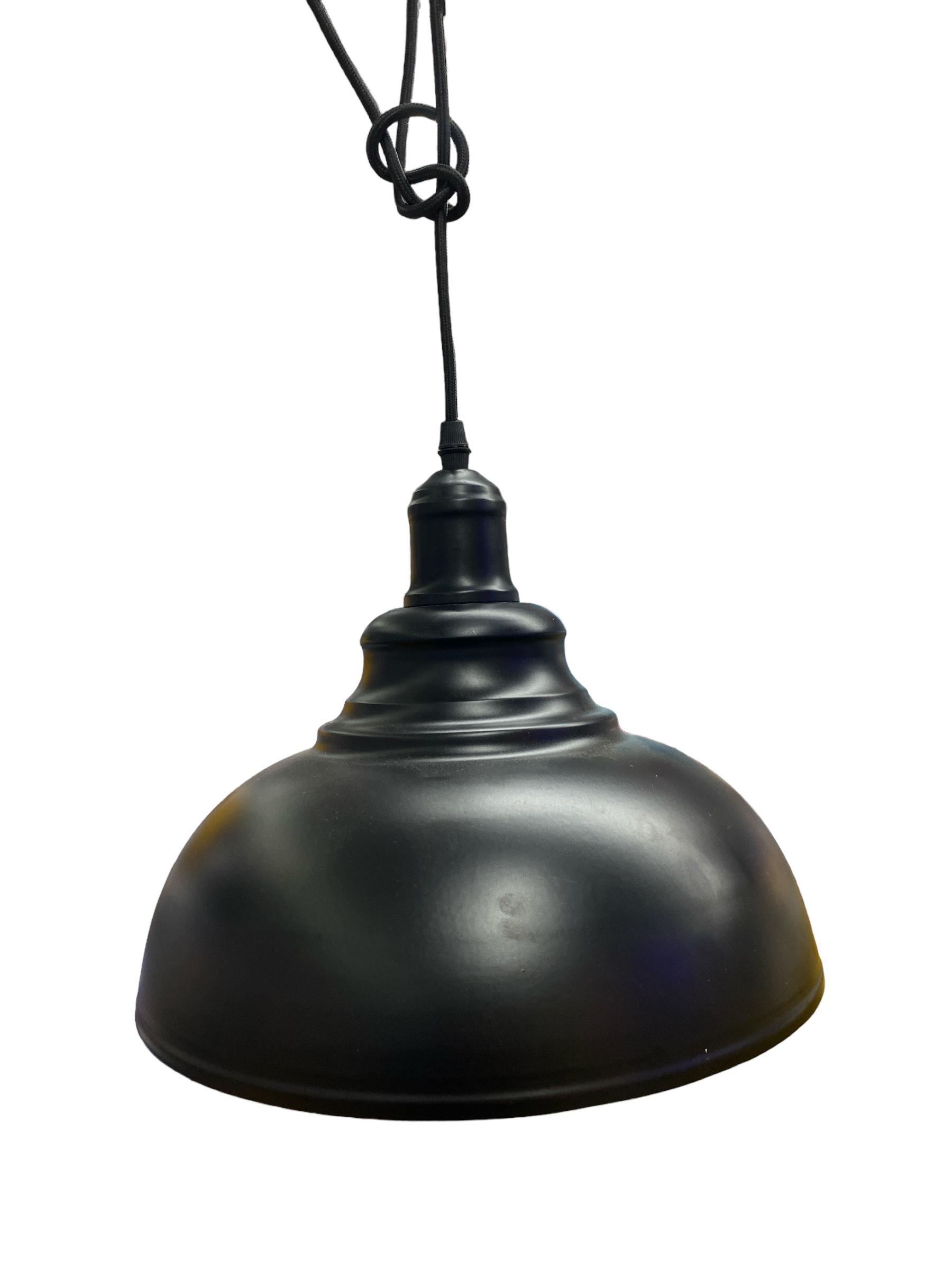 LAMPO โคมรับหลอด E27 CLASSIC BLACK (20/ลัง)