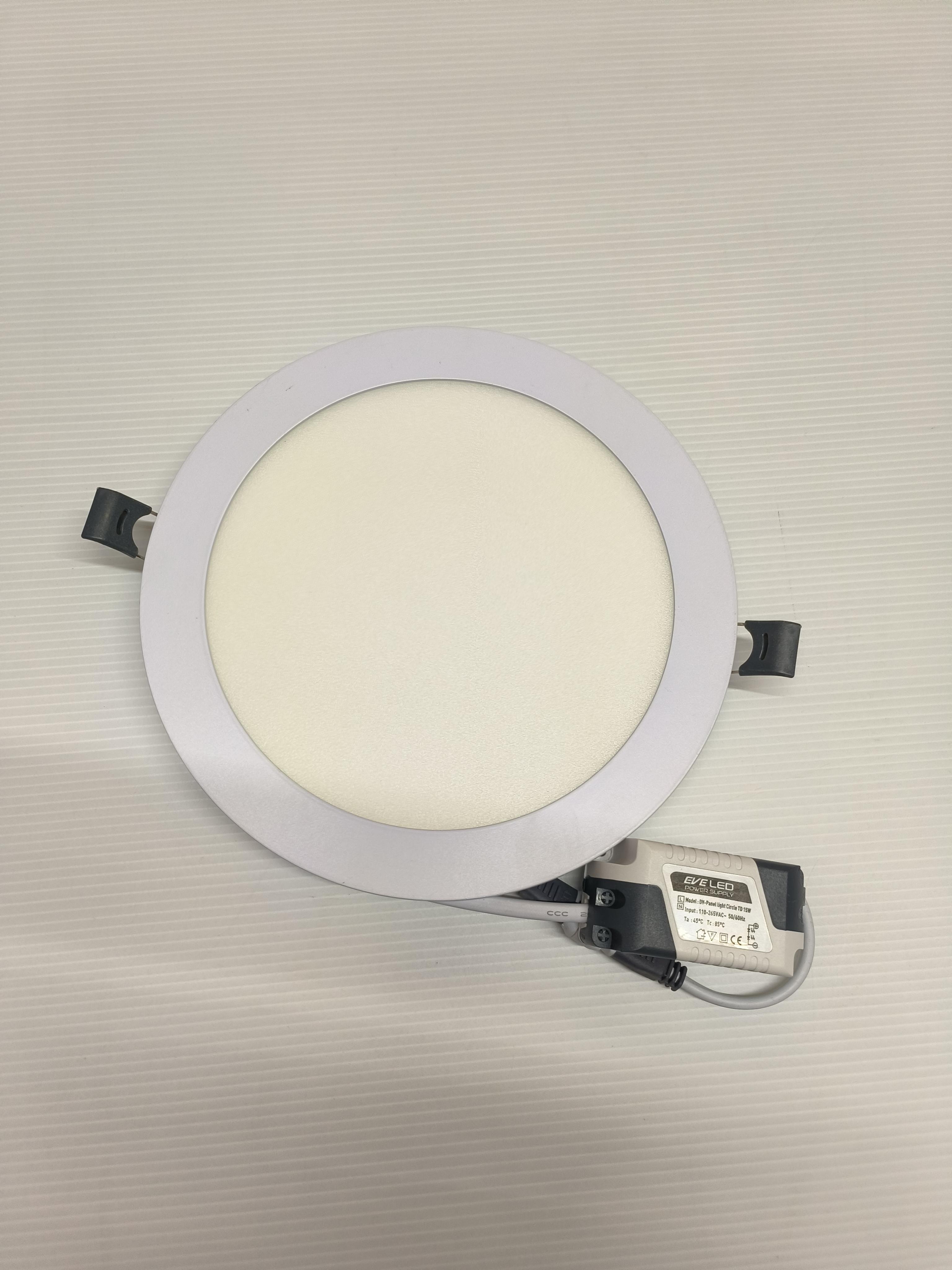 โคมพาเนลไลน์ LED หน้ากลม TD 15วัตต์ วอร์มไวท์ EVE แบรนด์ EVE - ระบบไฟฟ้าและระบบน้ำ ราคา 129 บาท