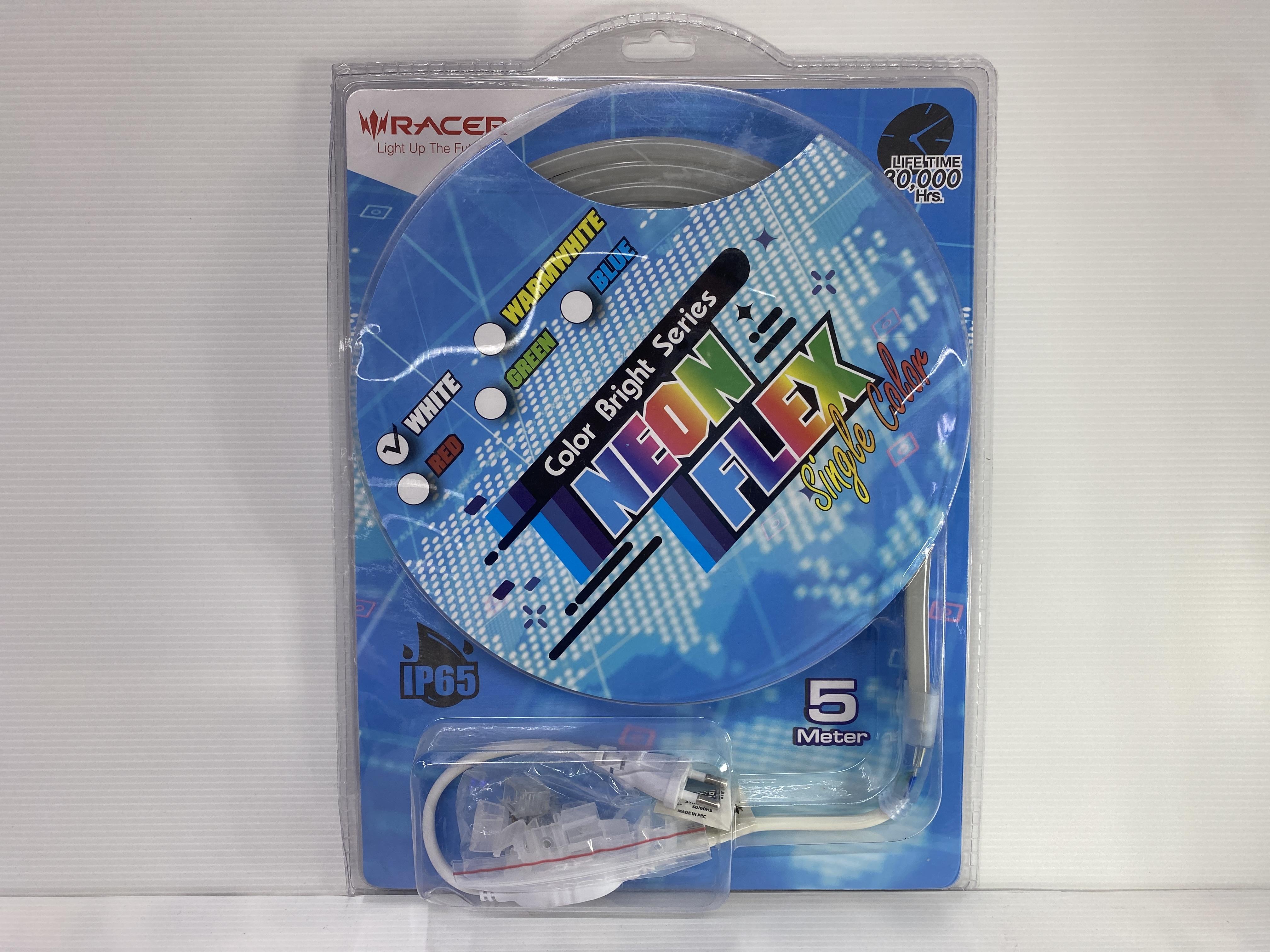 RACER ไฟ LED Neon Flex 5ม. 35W ขาว (20/ลัง) แบรนด์ เรเซอร์การไฟฟ้า - ระบบไฟฟ้าและระบบน้ำ ราคา 645 บาท