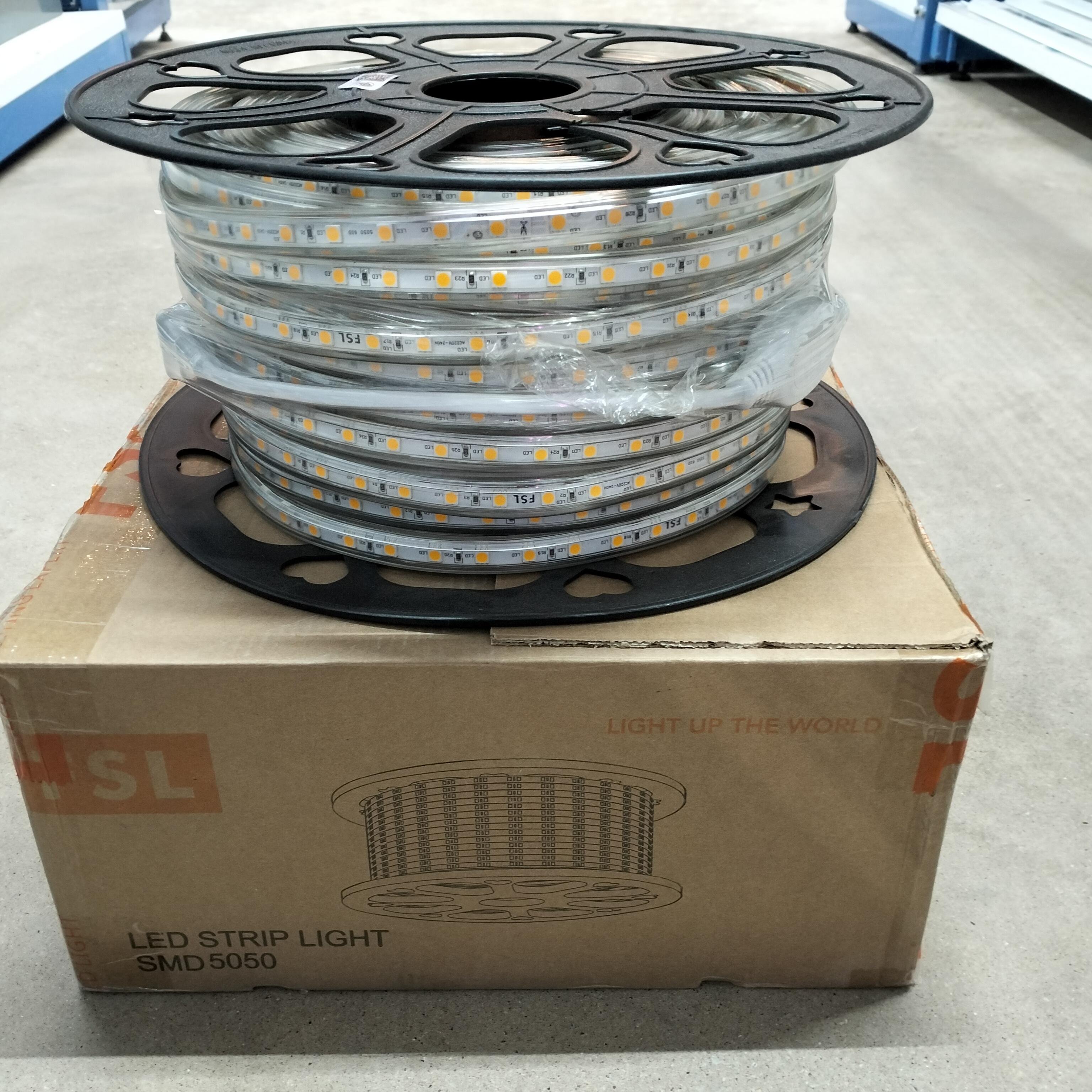 FSL ไฟเส้น LED STRIP LIGHT 7W RGB (50เมตร/ม้วน) แบรนด์ FSL LTN LIGHTING - ระบบไฟฟ้าและระบบน้ำ ราคา 6,100 บาท